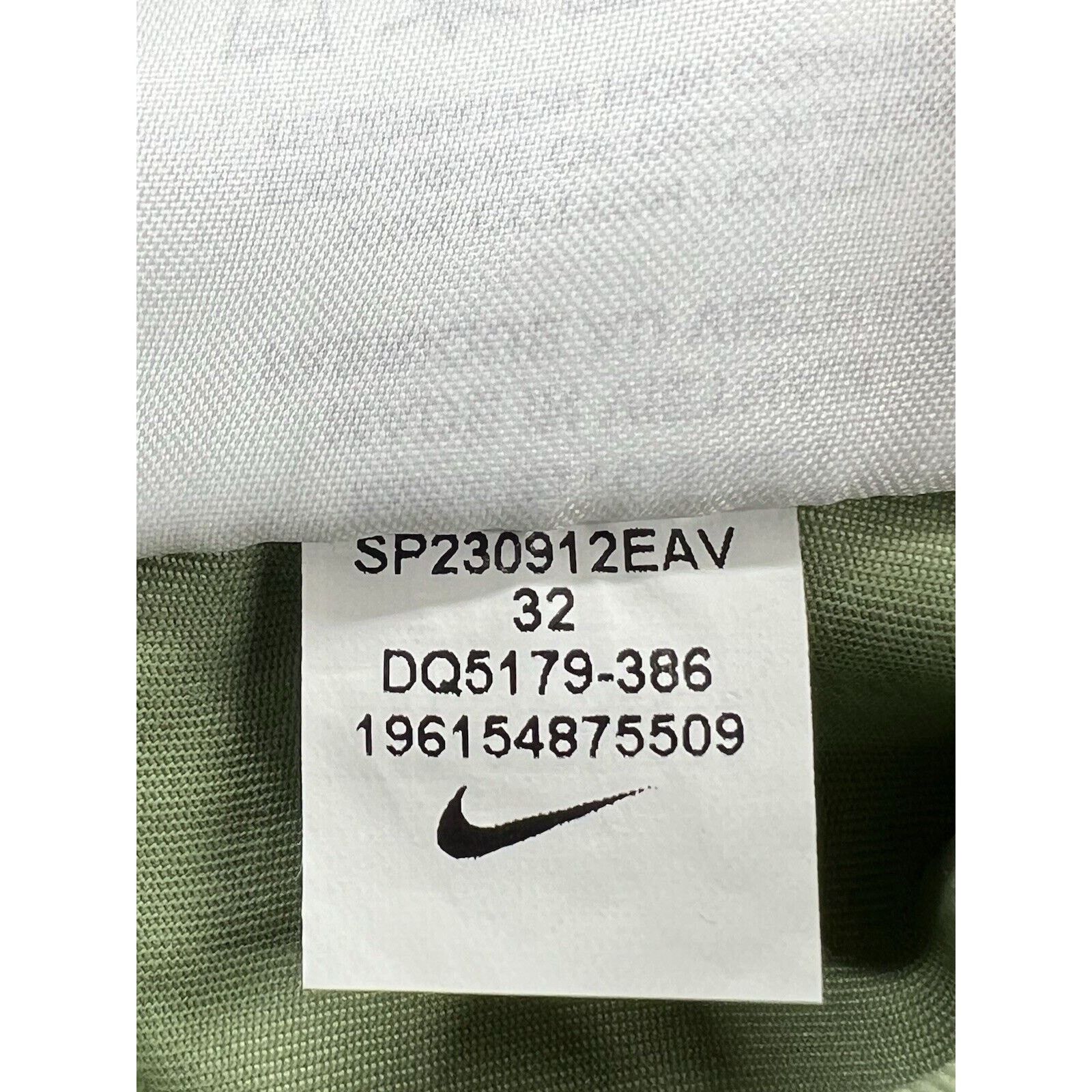 Nike Nike Sz. 32 Life Double Knee Panel Pant Oil Green DQ5179-386 Size US 32 / EU 48 - 4 Thumbnail