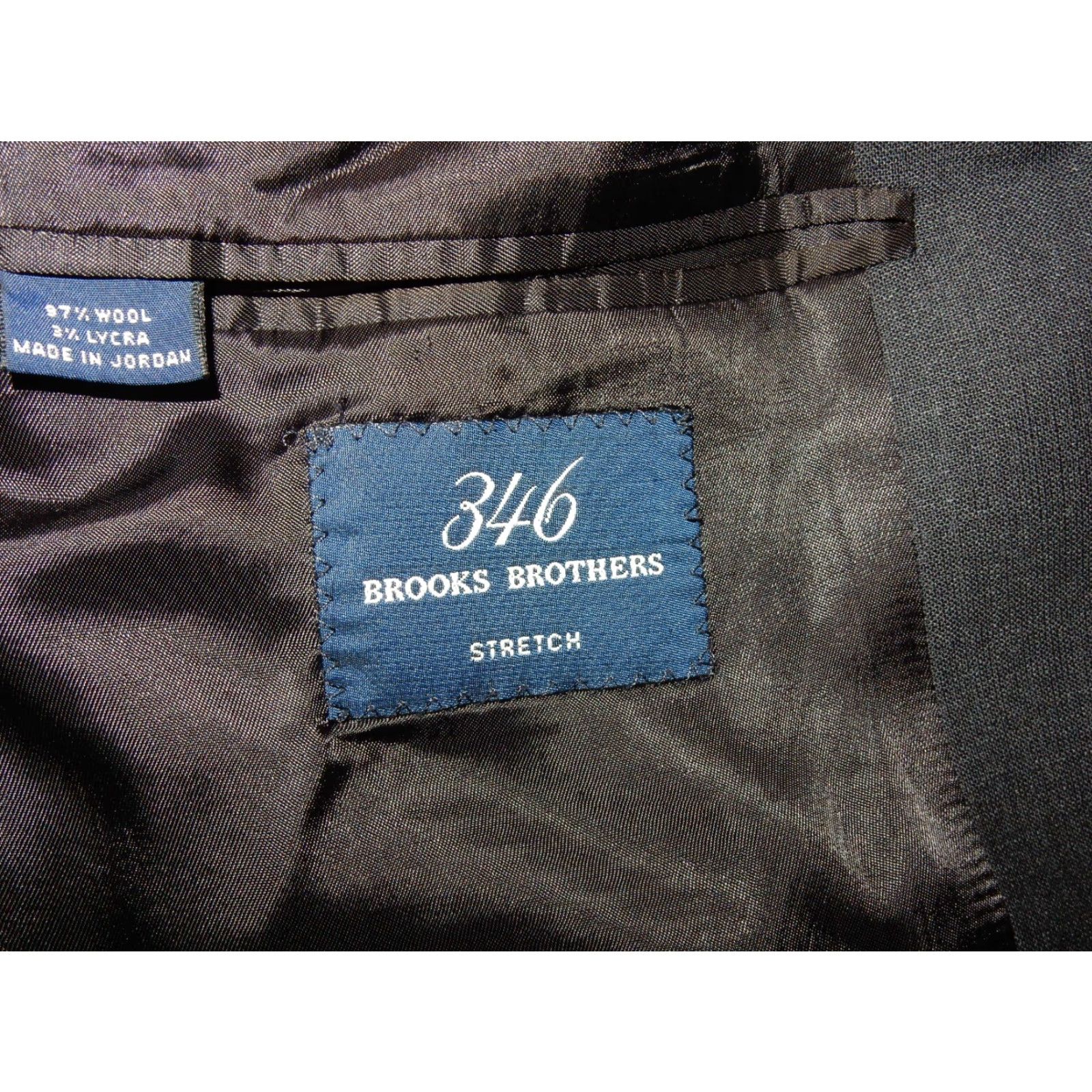 Brooks Brothers VINTAGE? Brooks Brothers Men's Sport Coat Blazer Jacket 39M Gray Wool Blazer Solid Jacket Mens Blazer 39 Mens Wool Brooks Brothers Size 40R - 5 Thumbnail