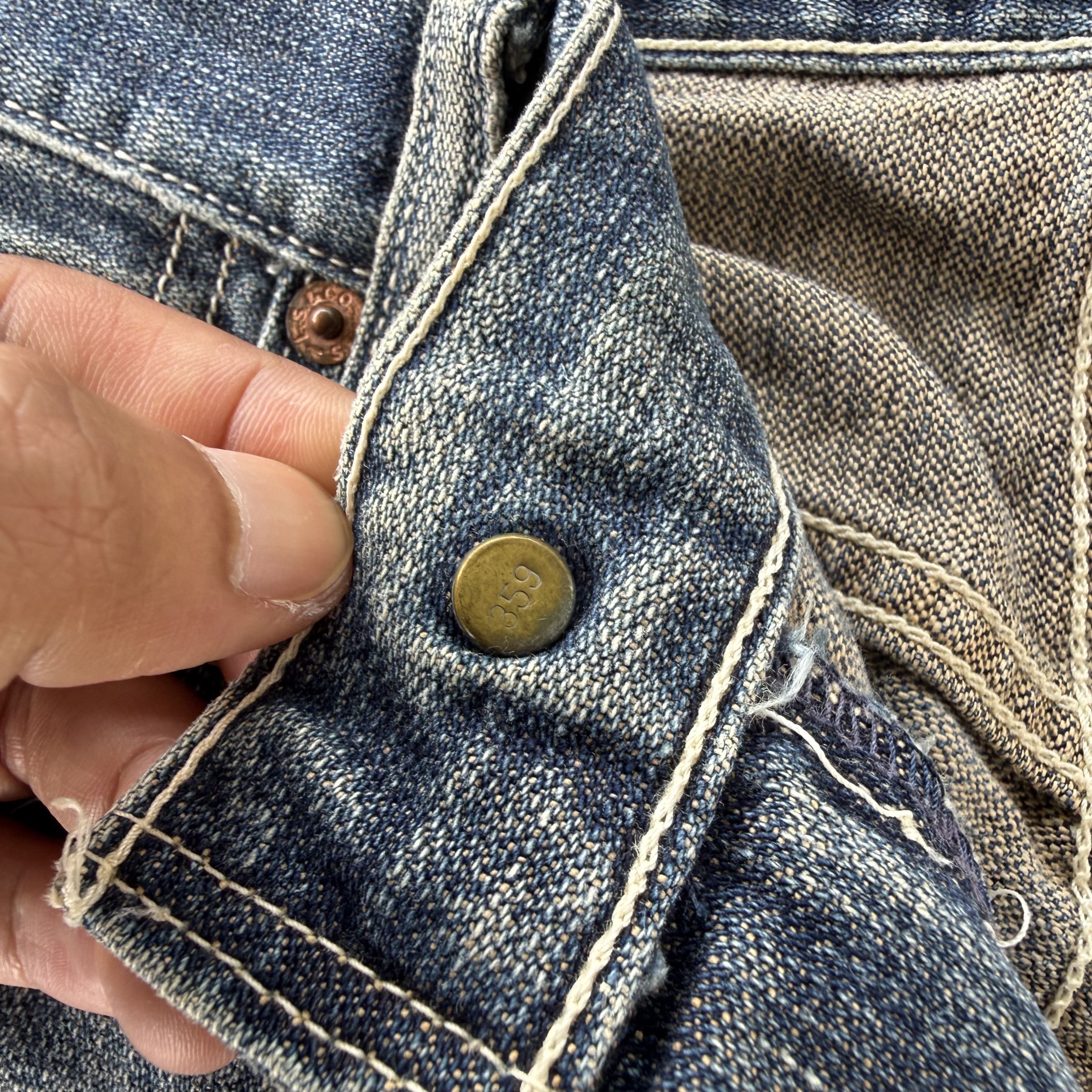 Levi's W33x28.5 Vintage Levi's 503 Rusty Denim Jean Pants Size US 33 - 9 Thumbnail
