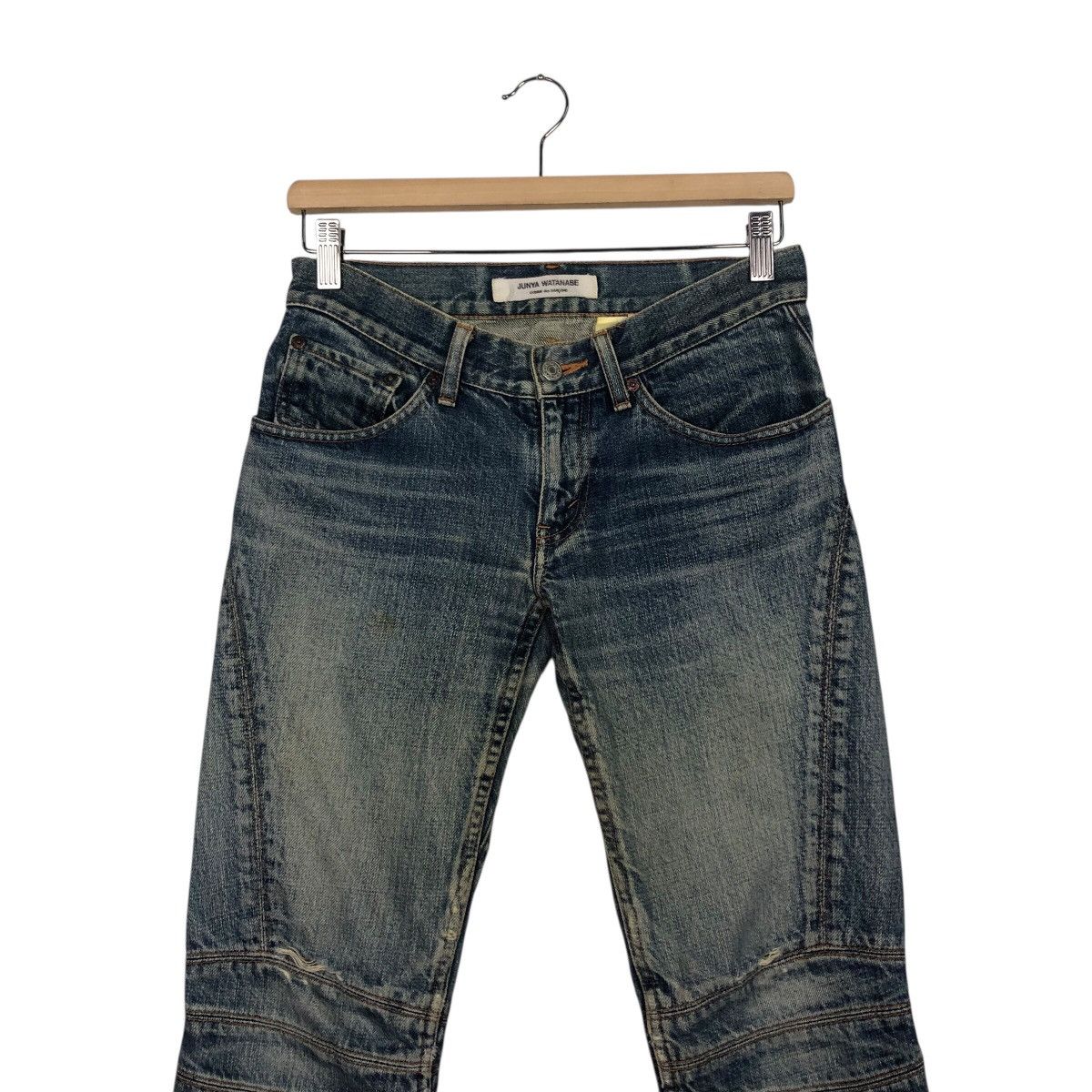 Comme des Garcons Junya Watanabe Comme Des Garcons Flare Work Denim Size 29" - 5 Thumbnail