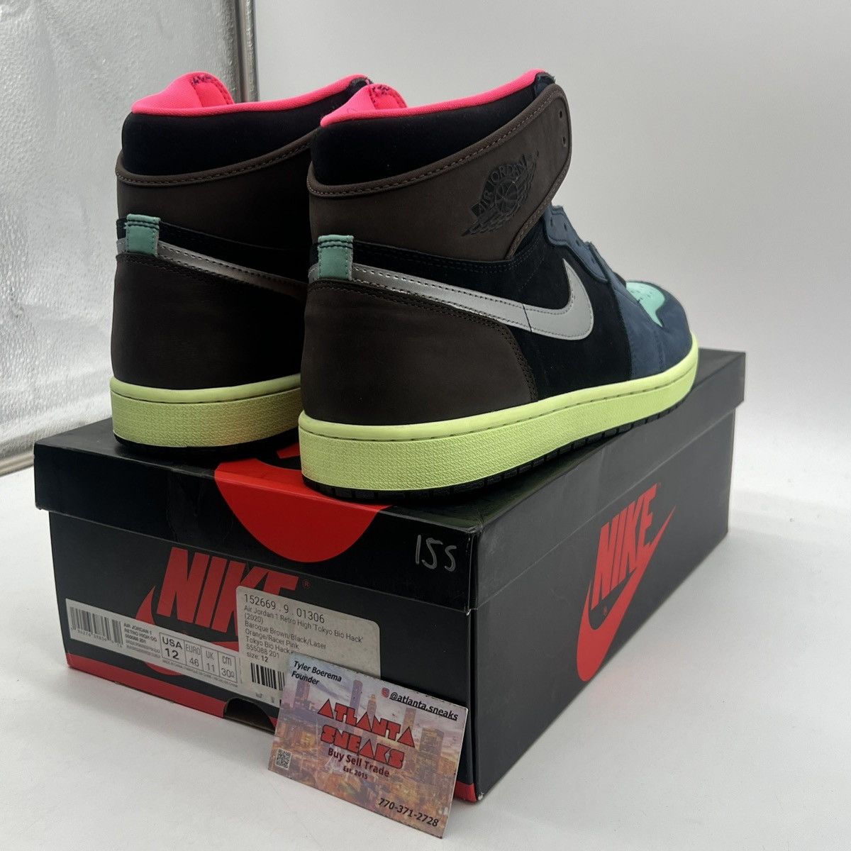 Nike Air Jordan 1 high Tokyo bio hack Size US 12 / EU 45 - 5 Thumbnail