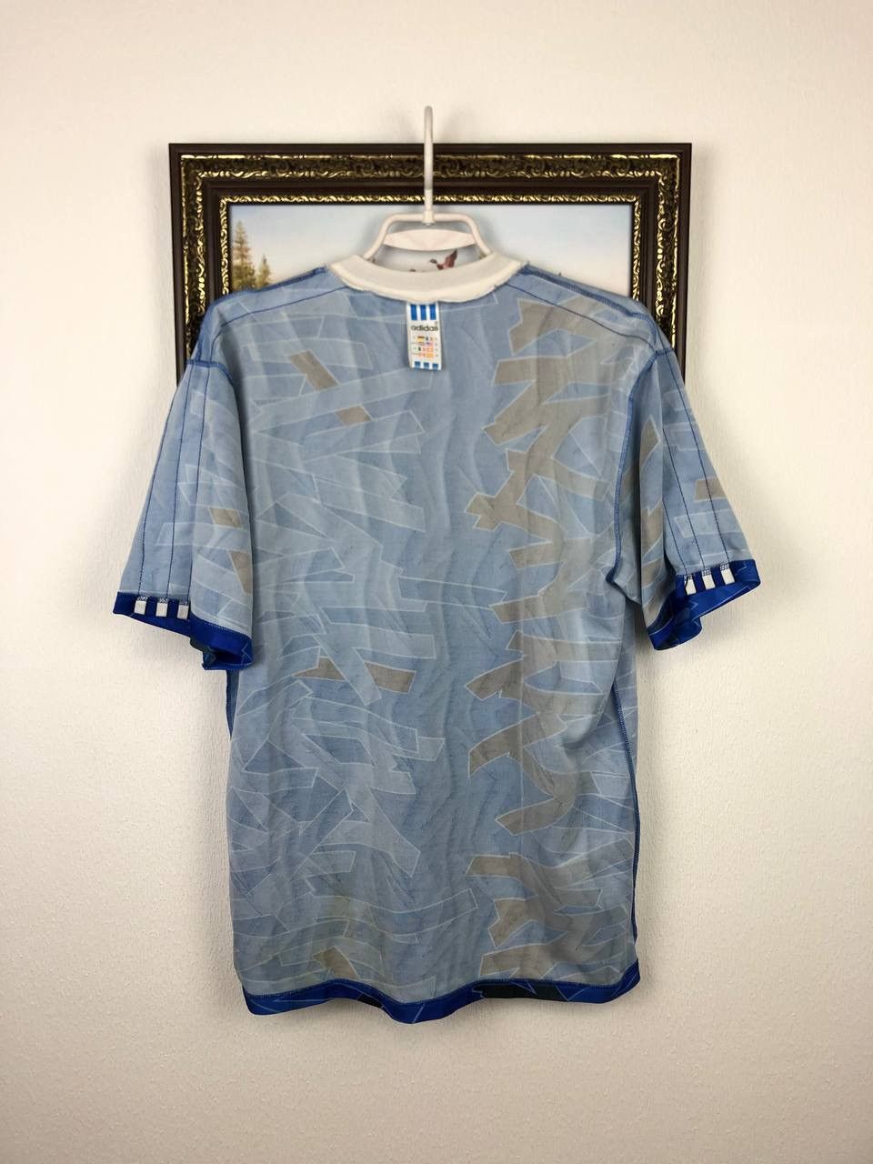 Adidas FC Schalke 04 Home football shirt 1993 Soccer Adidas Jersey Size US M / EU 48-50 / 2 - 12 Thumbnail