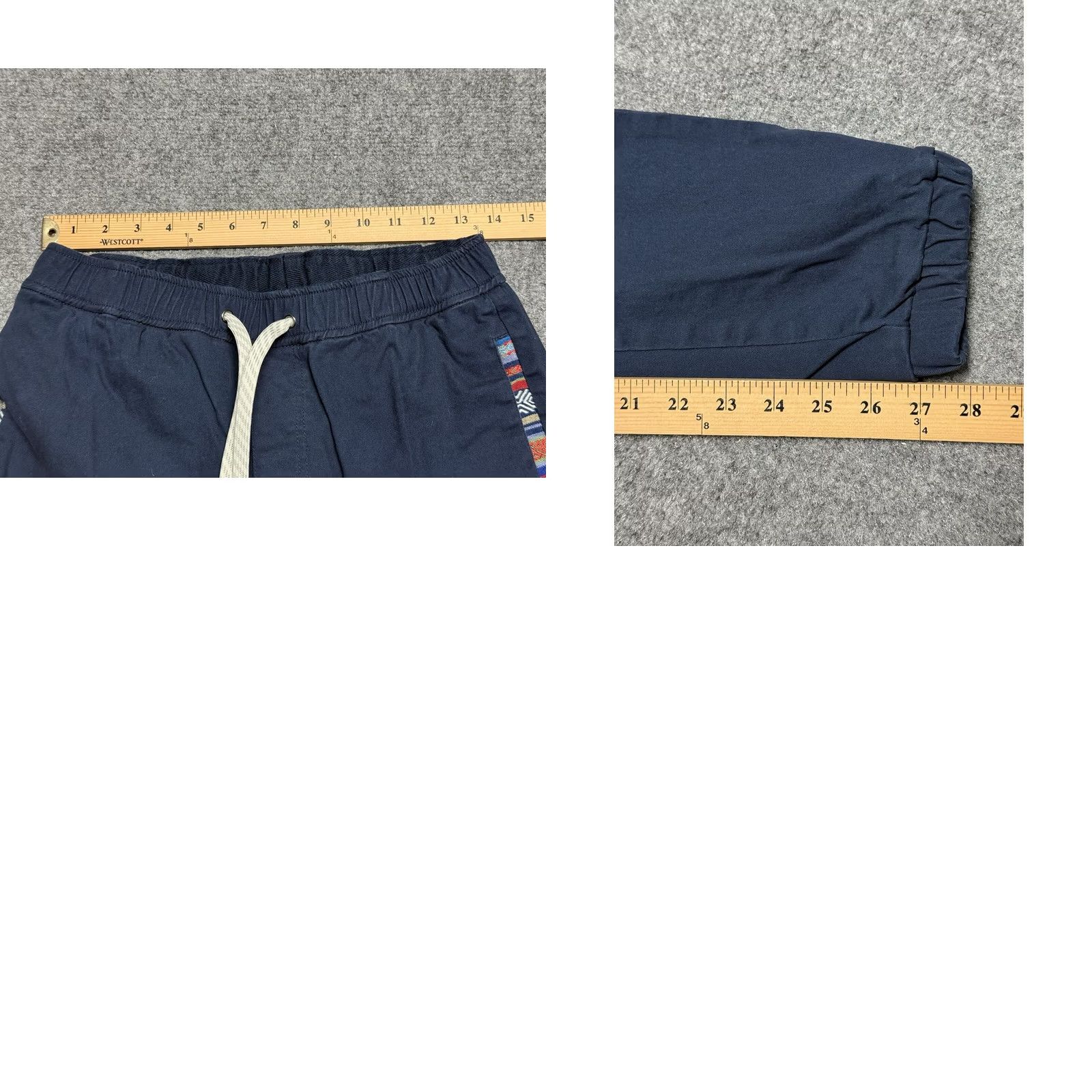 Vintage Wowie Rambler Jogger Pants Mens S Blue Aztec Preppy Summer Outdoor Athletic Size US 29 - 8 Thumbnail