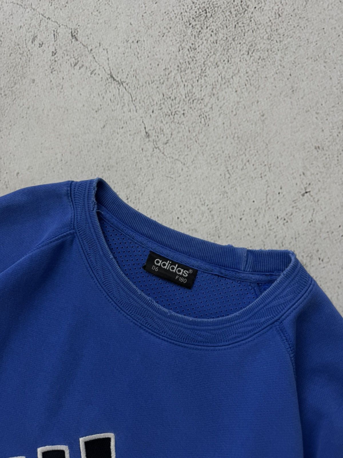 Adidas × Vintage Adidas Big Logo Vintage Faded Sweatshirt Size US M / EU 48-50 / 2 - 7 Thumbnail