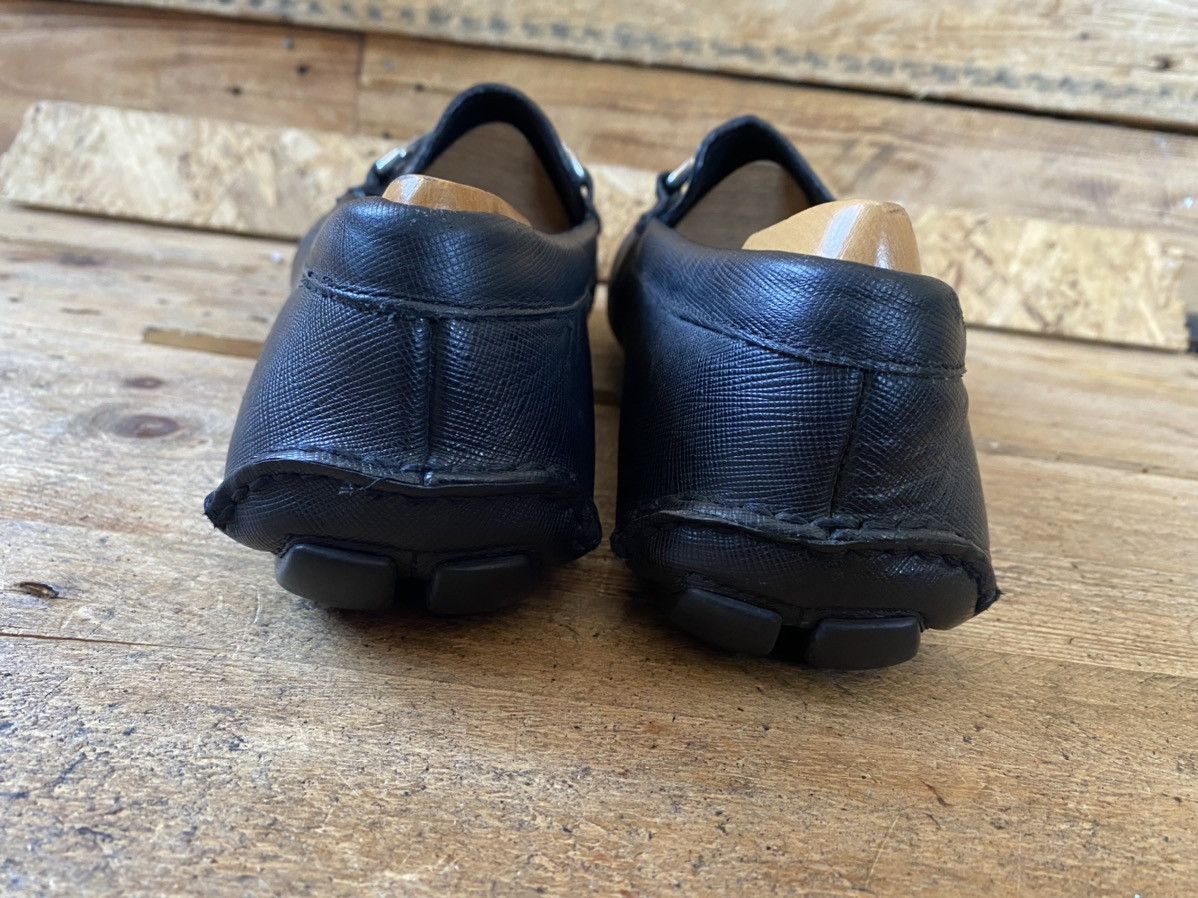 Prada Prada logo horsebit driving loafers, black shoes uk9 US 10 Size US 10 / EU 43 - 8 Thumbnail