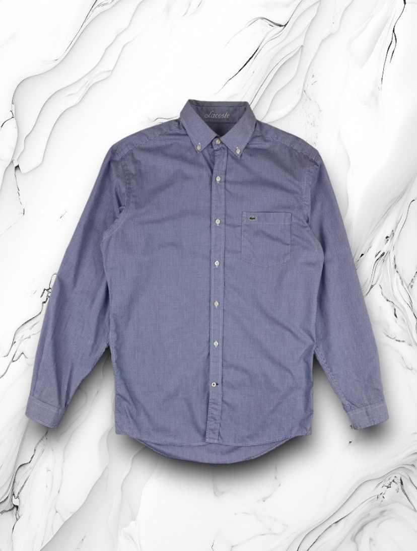 Lacoste × Vintage Mens Vintage Lacoste Shirt Long Sleeve Size S Size US S / EU 44-46 / 1 - 1 Thumbnail