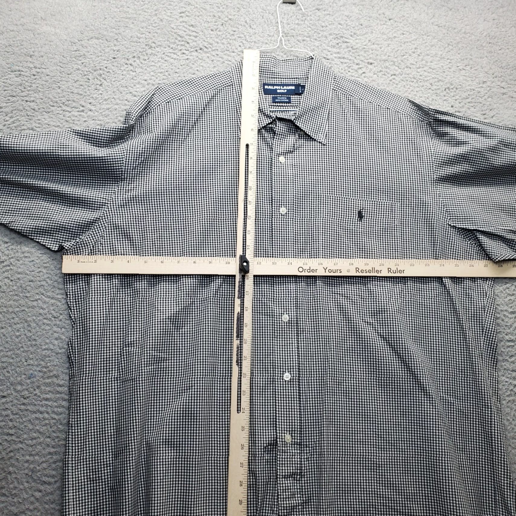 Ralph Lauren Ralph Lauren Golf Mens LT Button-Up Shirt Multicolor Check Pony Logo Tilden Big & Tall Size US L / EU 52-54 / 3 - 3 Thumbnail