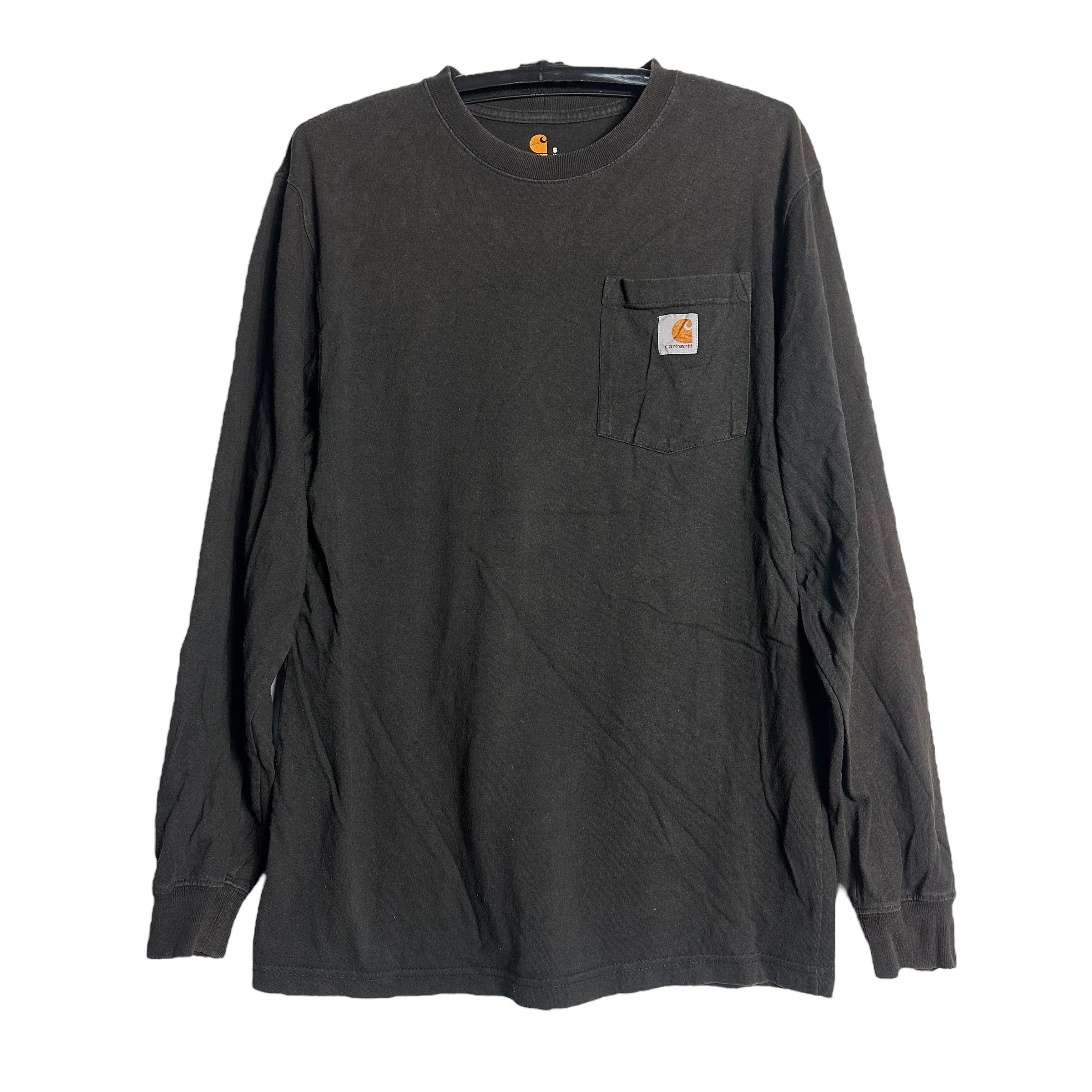 Carhartt 🔥RARE🔥Vintage Carhartt Single Pocket L/Sleeve T-shirt Size US M / EU 48-50 / 2 - 1 Thumbnail