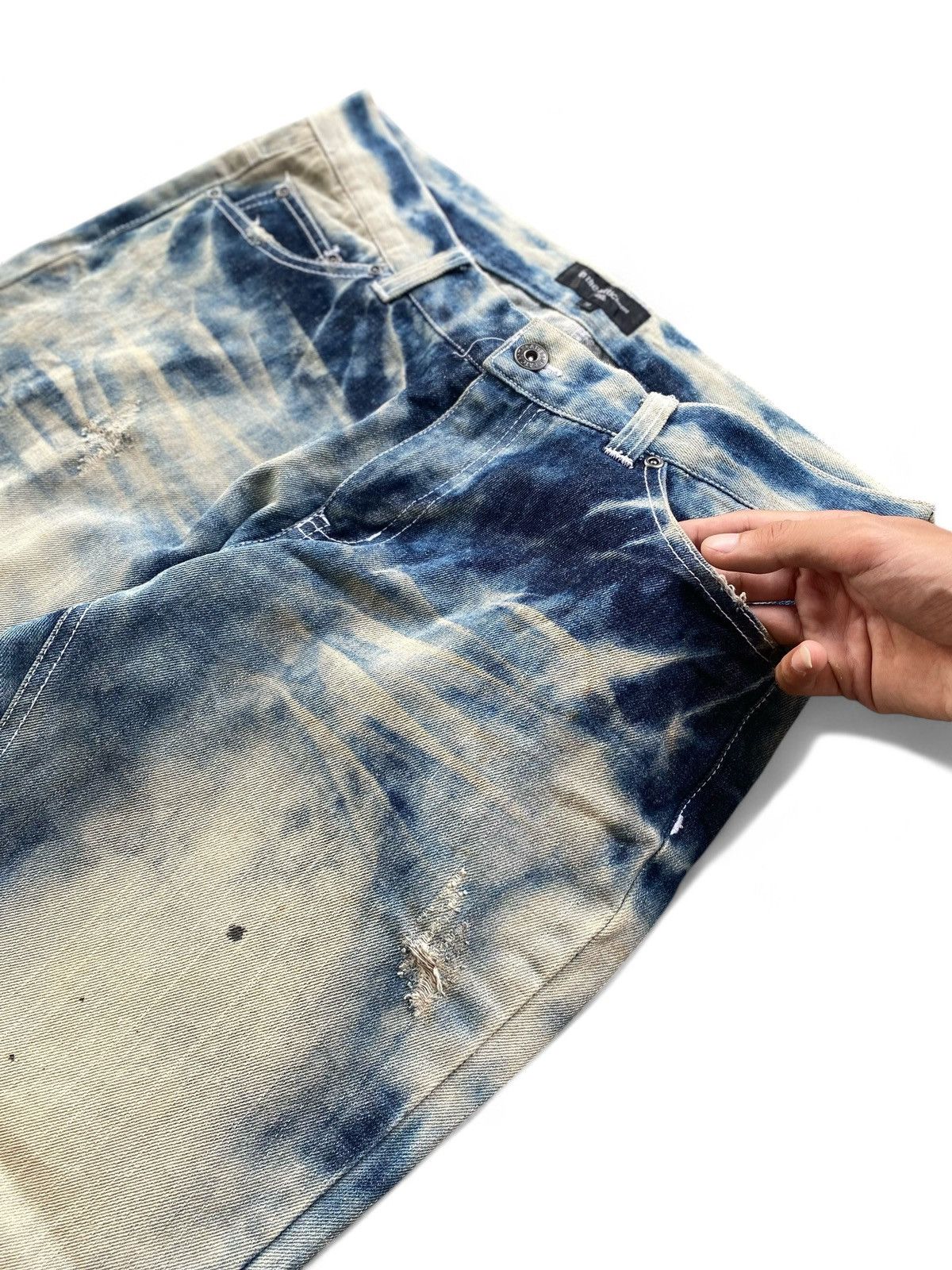 14th Addiction × Beauty Beast × In The Attic acid wash denim pants by in the attic Size US 34 / EU 50 - 4 Thumbnail