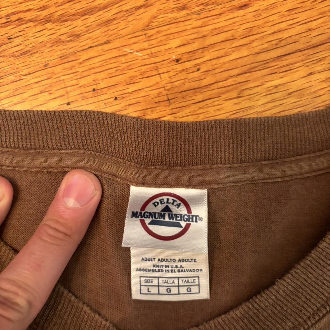 Delta vintage bruce lee “way of the dragon” grail brown shirt Size US L / EU 52-54 / 3 - 2 Thumbnail