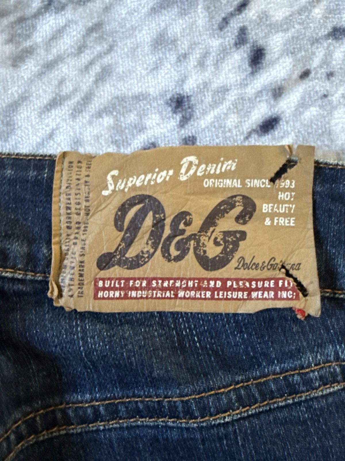 Dolce & Gabbana Dolce & Gabanna Gun Pocket Denim Pants Size 28" / US 6 / IT 42 - 17 Thumbnail