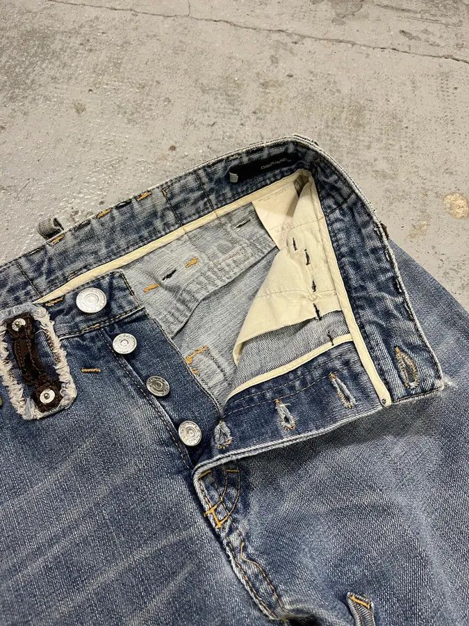 Dsquared2 SS2005 Dsquared2 DCDC Multi Belt Loop Blue Jeans Size US 32 / EU 48 - 11 Thumbnail