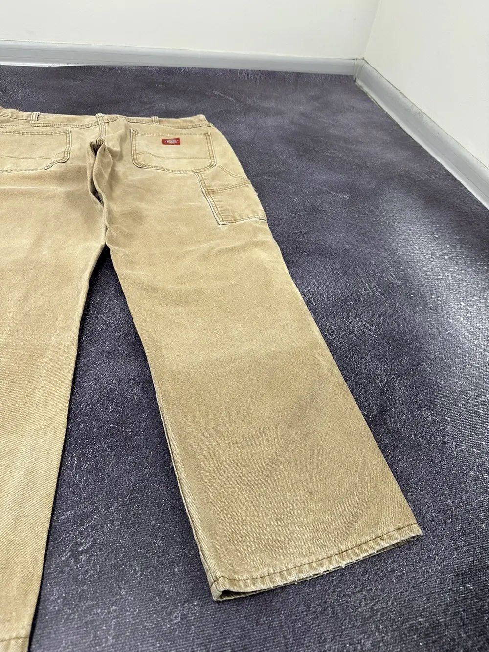 Dickies Vintage 90s Dickies Carpenter Opium Faded Cargo Work Pants Size US 38 / EU 54 - 4 Thumbnail