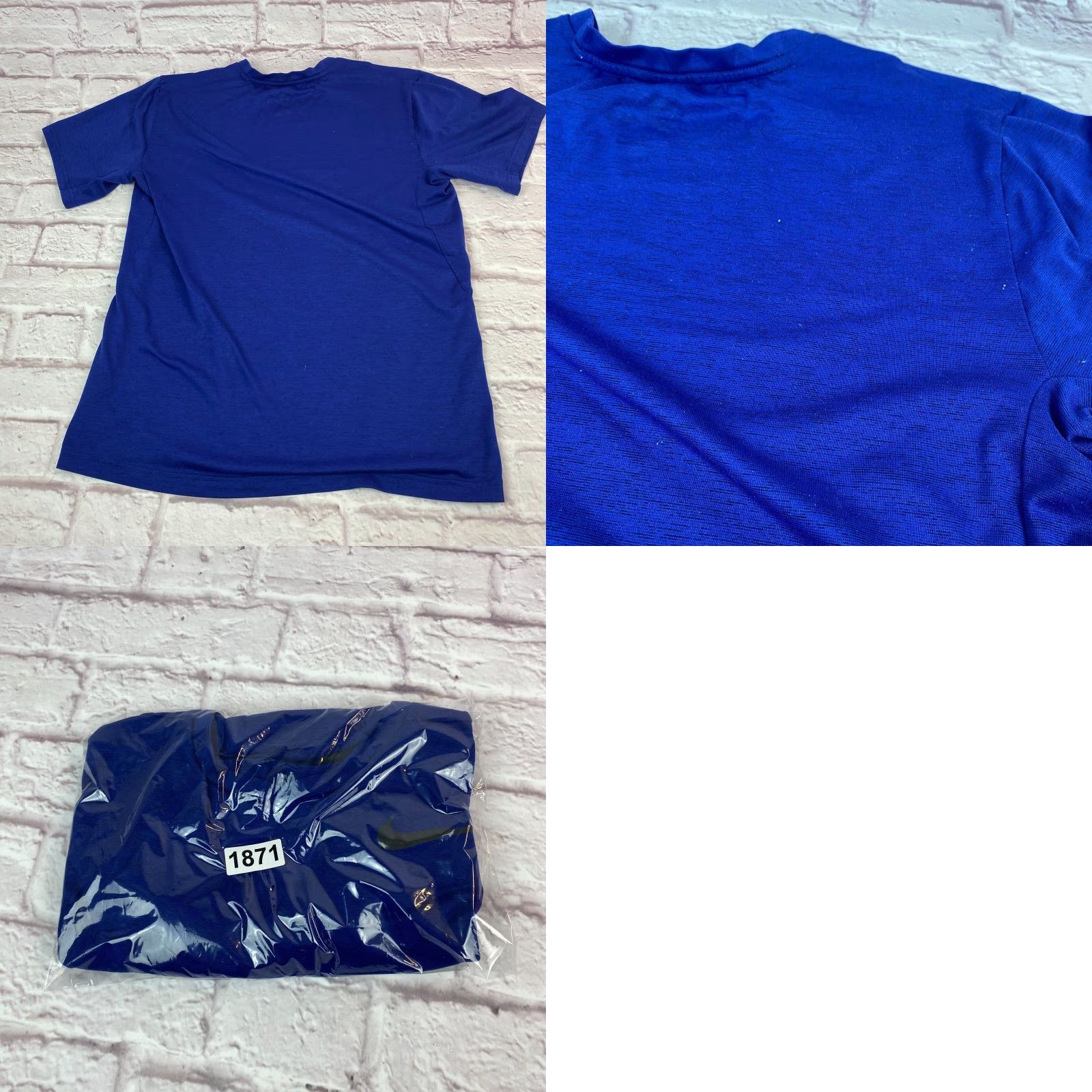 Nike VINTAGE? No. Nike Dri-fit Shirt Training Running Mens Size M Crew Neck Logo Short Sleeve Blue Size US M / EU 48-50 / 2 - 8 Thumbnail