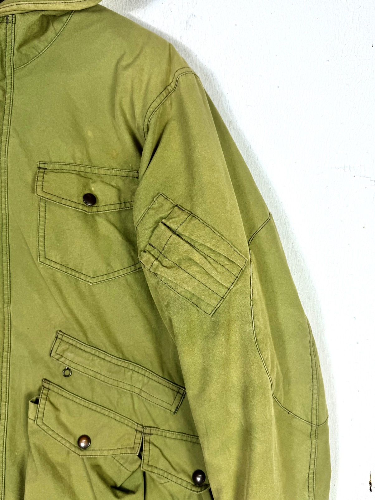 Polo Ralph Lauren Vintage Polo Ralph Lauren Waxed Cotton Fishing Jacket Size US L / EU 52-54 / 3 - 8 Thumbnail