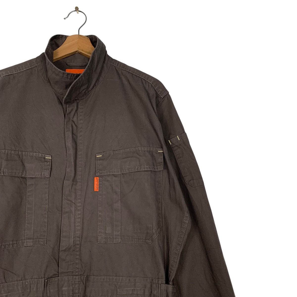 Other HAMURE PROON Workwear Brown Coverall #2814-C127 Size US 34 / EU 50 - 4 Thumbnail