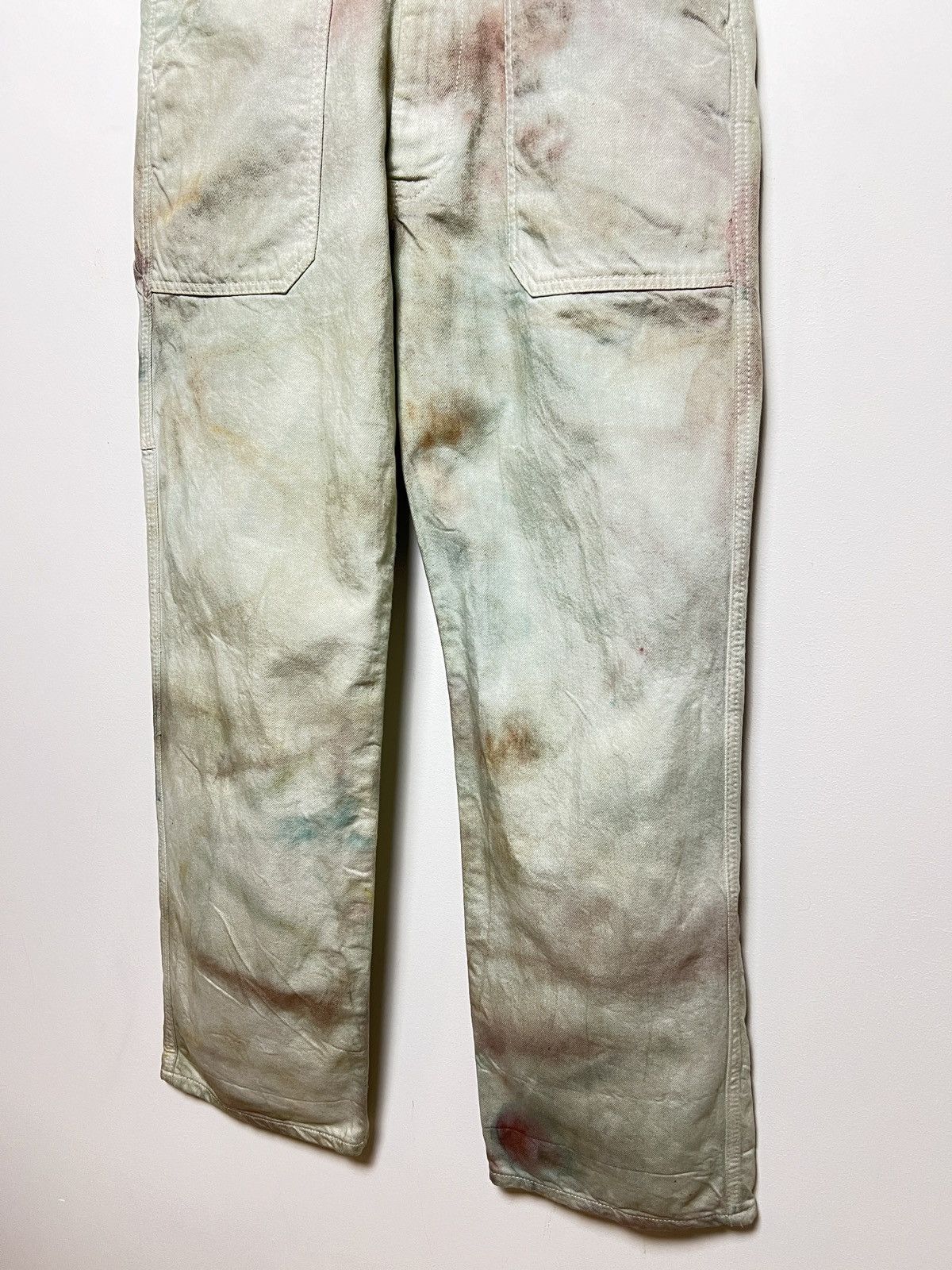 Acne Studios acne studios tie dye cargo painters work overalls Size US 33 - 4 Thumbnail