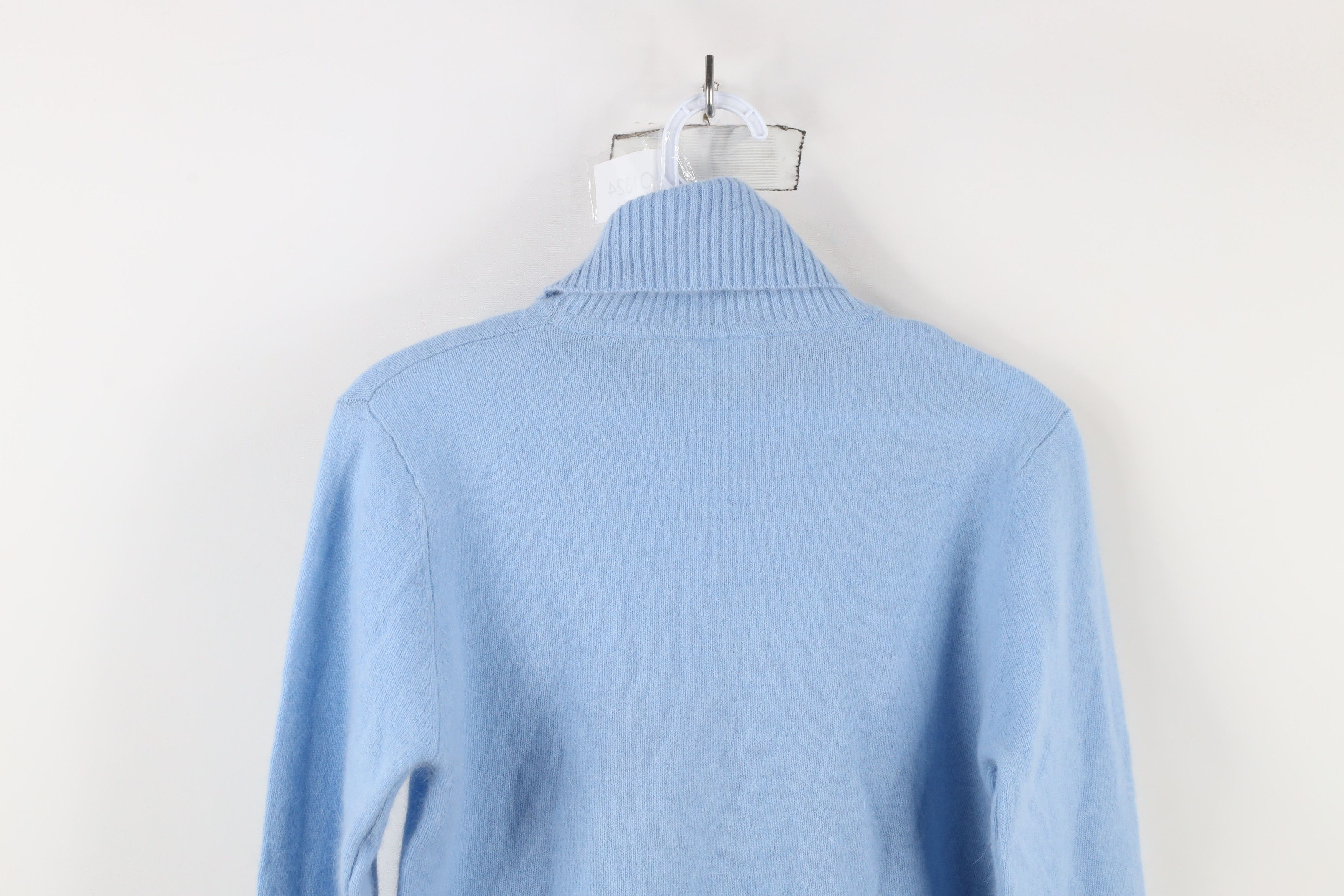 Vintage Deadstock Vintage 70s Streetwear Angora Turtleneck Sweater Size M / US 6-8 / IT 42-44 - 7 Thumbnail