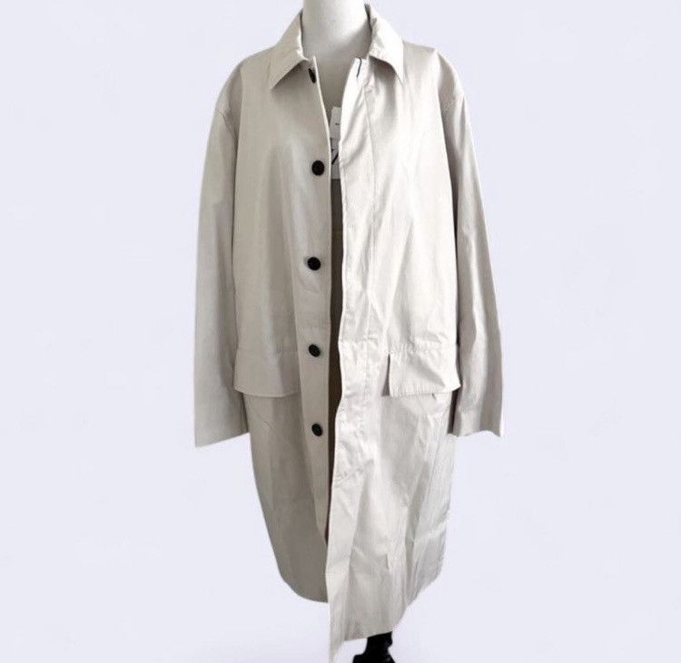 Zara Zara Men's Oversized Technical Water Repellent Trench Coat Size US XL / EU 56 / 4 - 7 Thumbnail