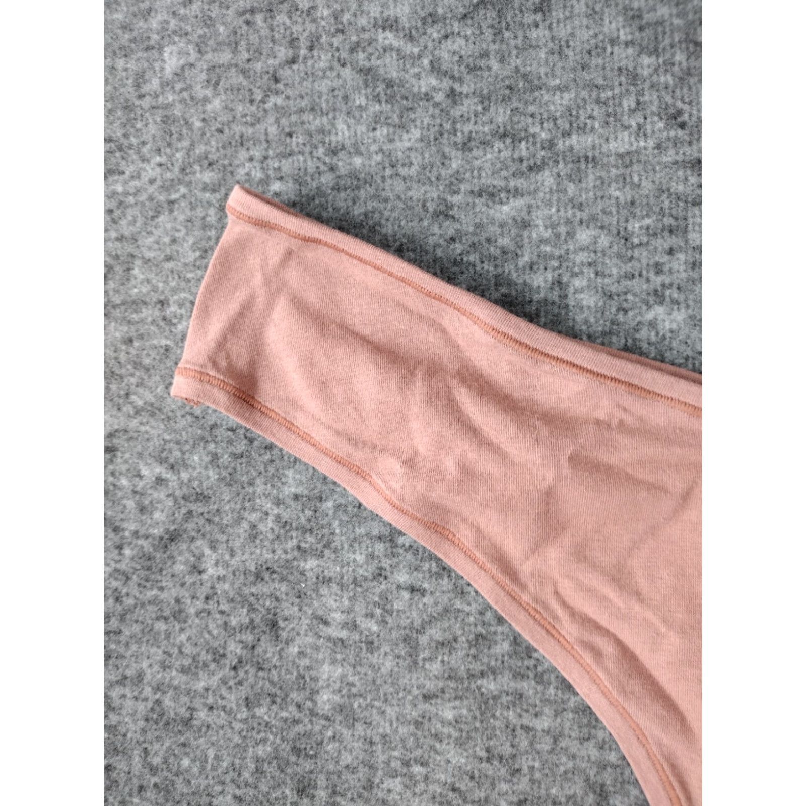 SKIMS Skims Women's Cotton Jersey Dipped Thong Color Rose Clay Size 4X PN-DTH-0271 Size XXL / US 16-18 / IT 52-54 - 7 Thumbnail
