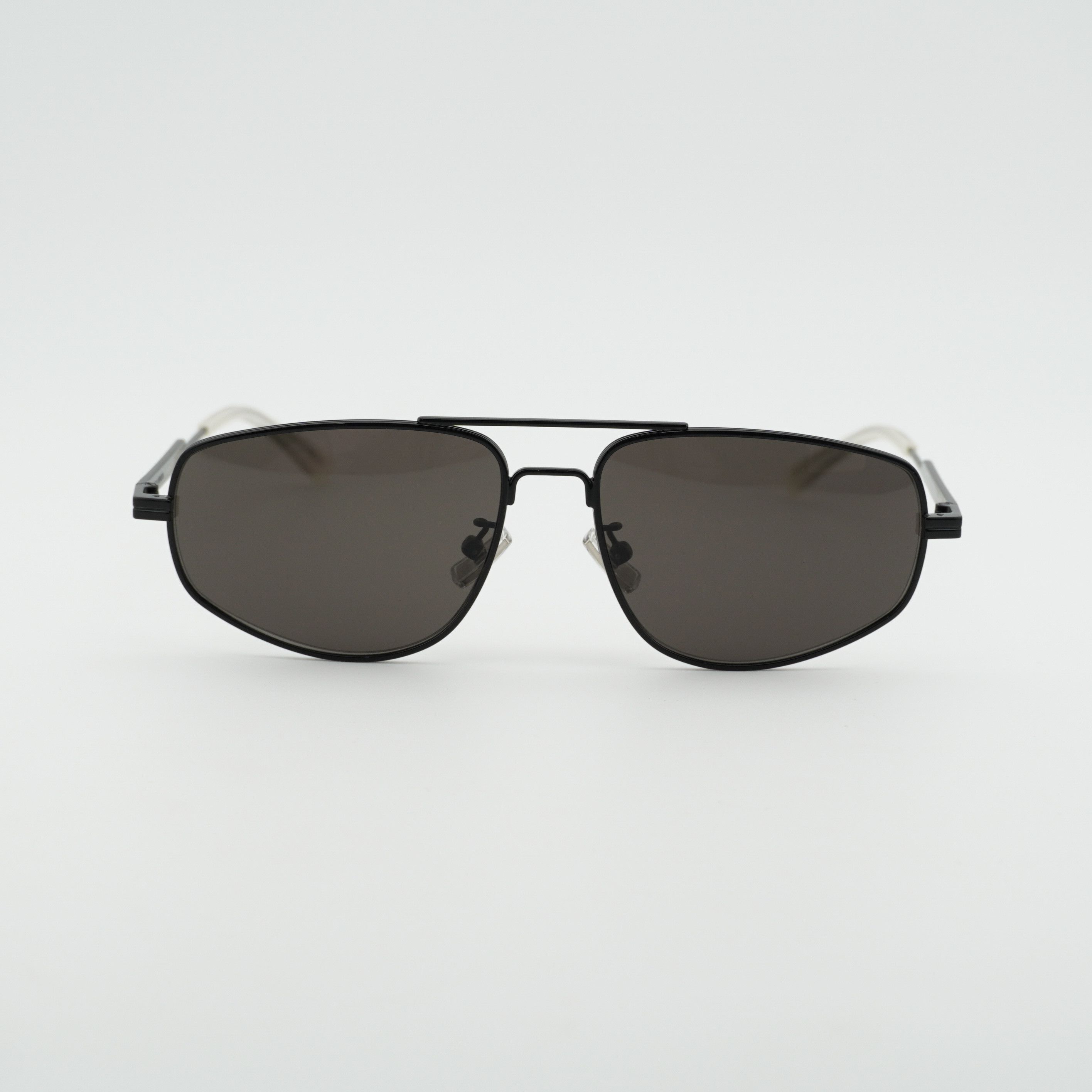 Bottega Veneta Bottega Veneta BV1125S 001 Sunglasses Black Aviator Frame Size ONE SIZE - 6 Thumbnail