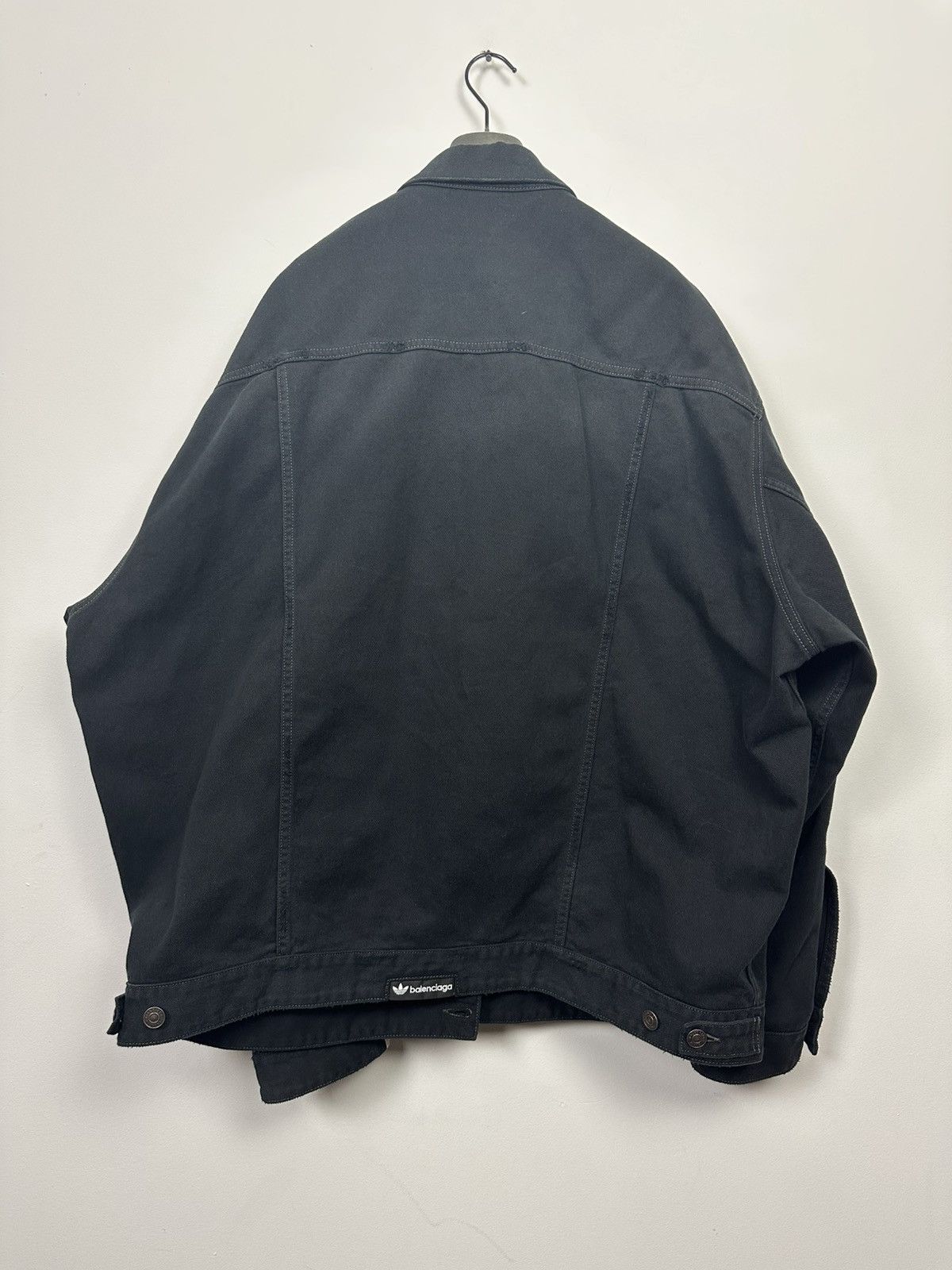 Adidas × Balenciaga Oversized Denim Jacket Size US L / EU 52-54 / 3 - 4 Thumbnail
