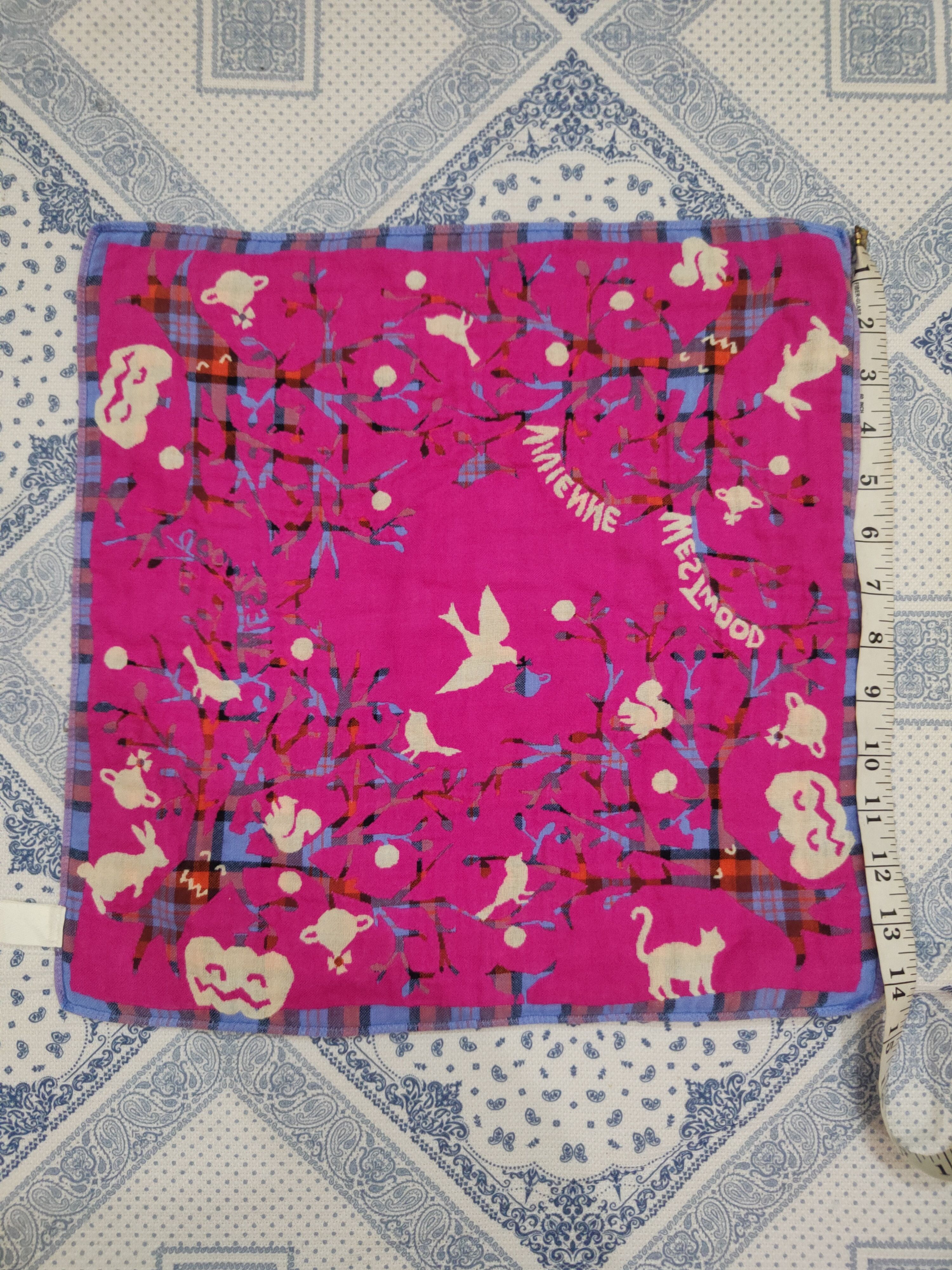 Vivienne Westwood Vivienne Westwood Square Handkerchief Size ONE SIZE - 2 Thumbnail