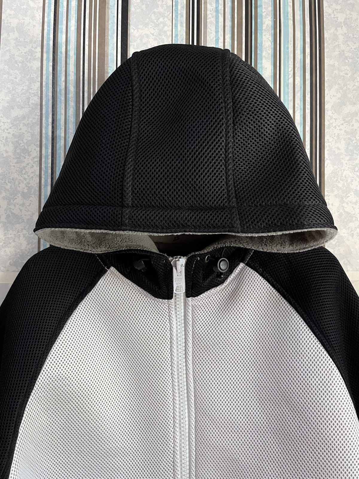 Schott 1990s Two tone mesh hood #F5 Size US XL / EU 56 / 4 - 6 Thumbnail