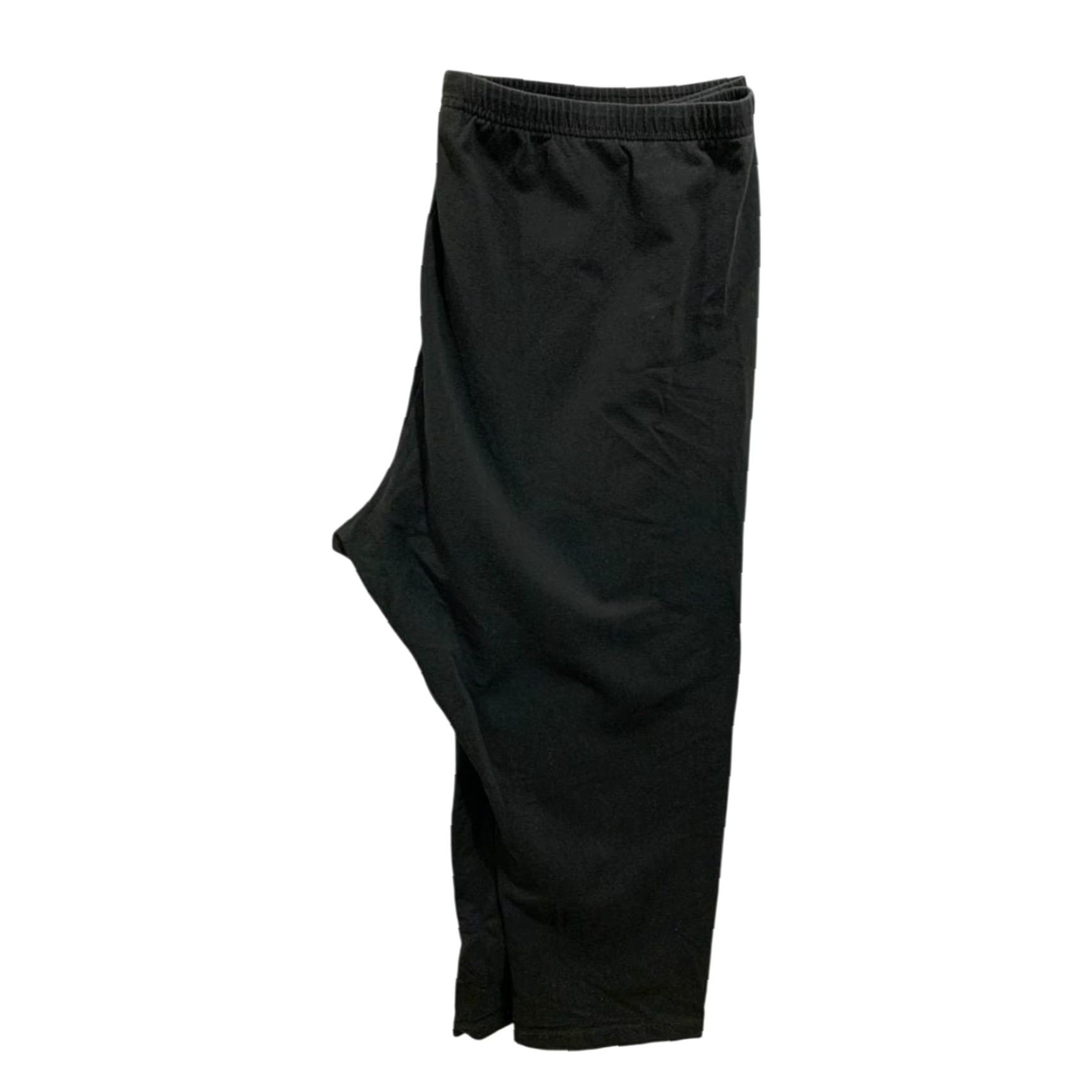 J. Jill J.Jill Womens XL Soft Knit Capri Leggings Pull On Black Size 40" / US 18 - 2 Thumbnail