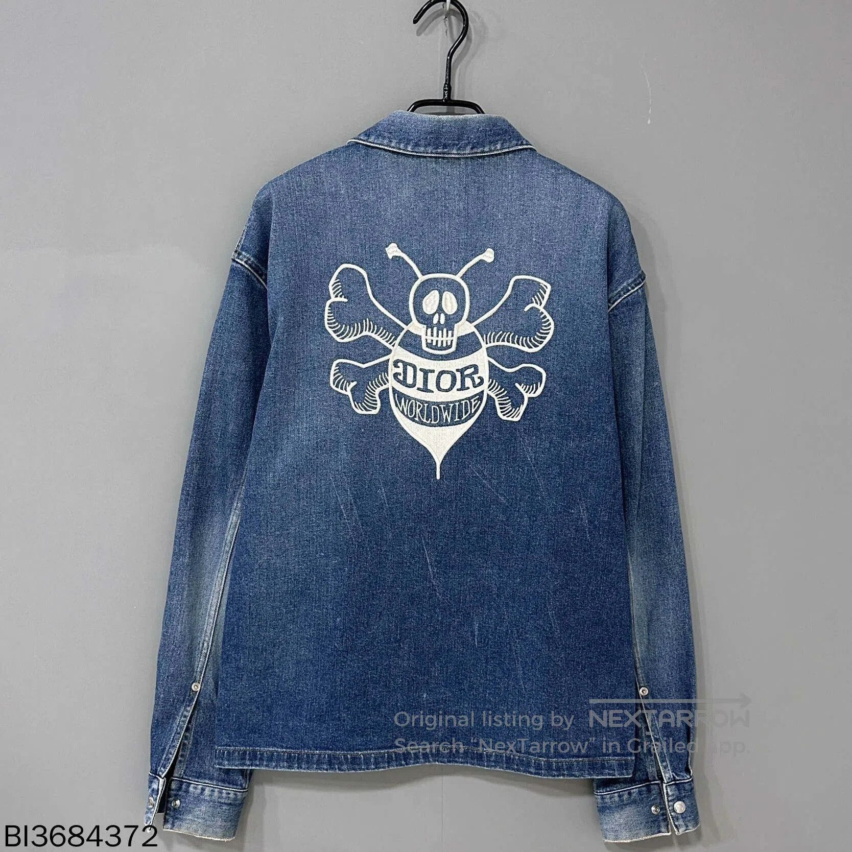 Dior Dior x Stussy Denim Jacket Shirt. Size US S / EU 44-46 / 1 - 3 Thumbnail