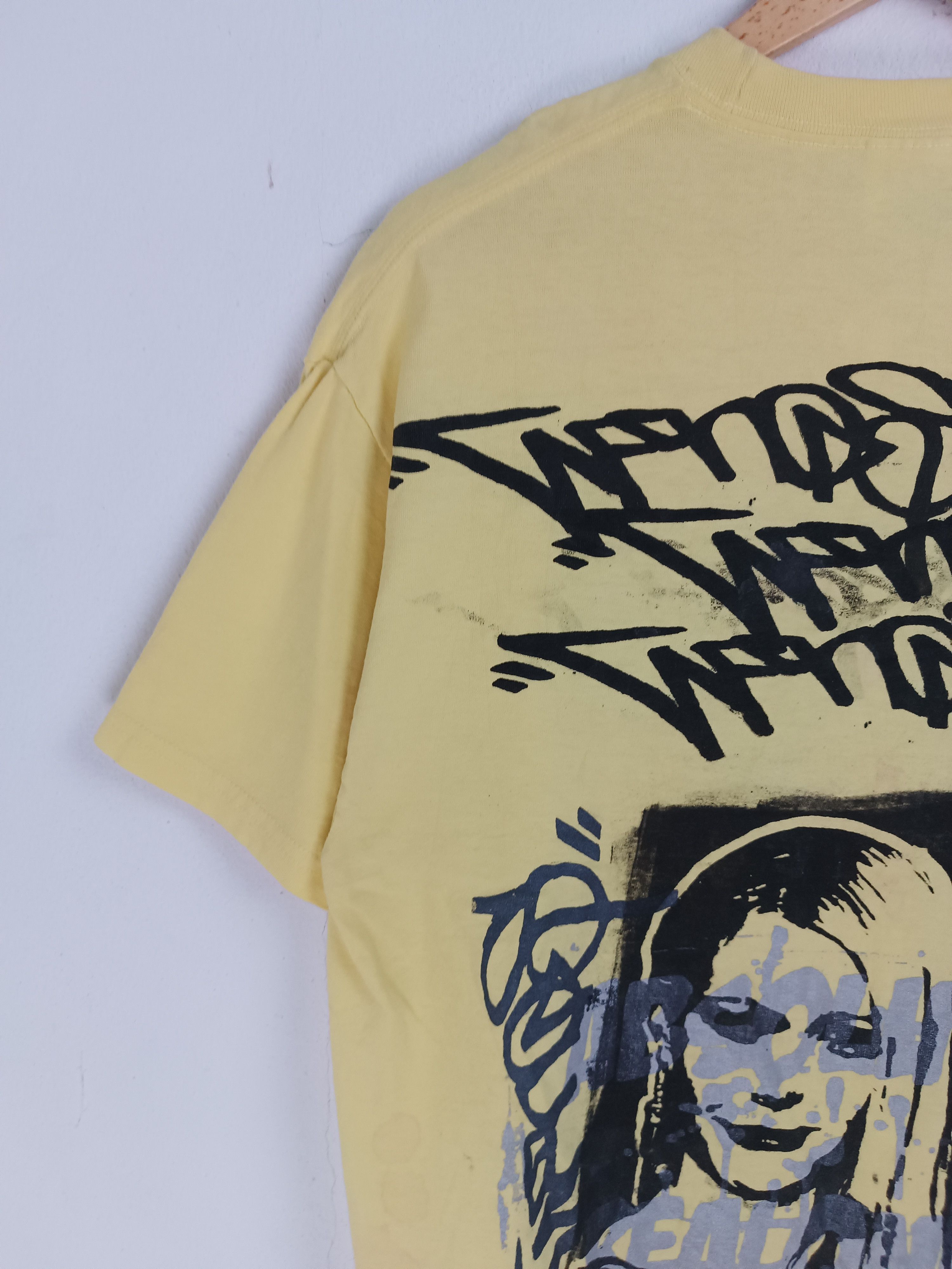 Other VINTAGE ABSOLUT! & REALONER PUNK GRUNGE ROCK TEE Size US L / EU 52-54 / 3 - 13 Thumbnail