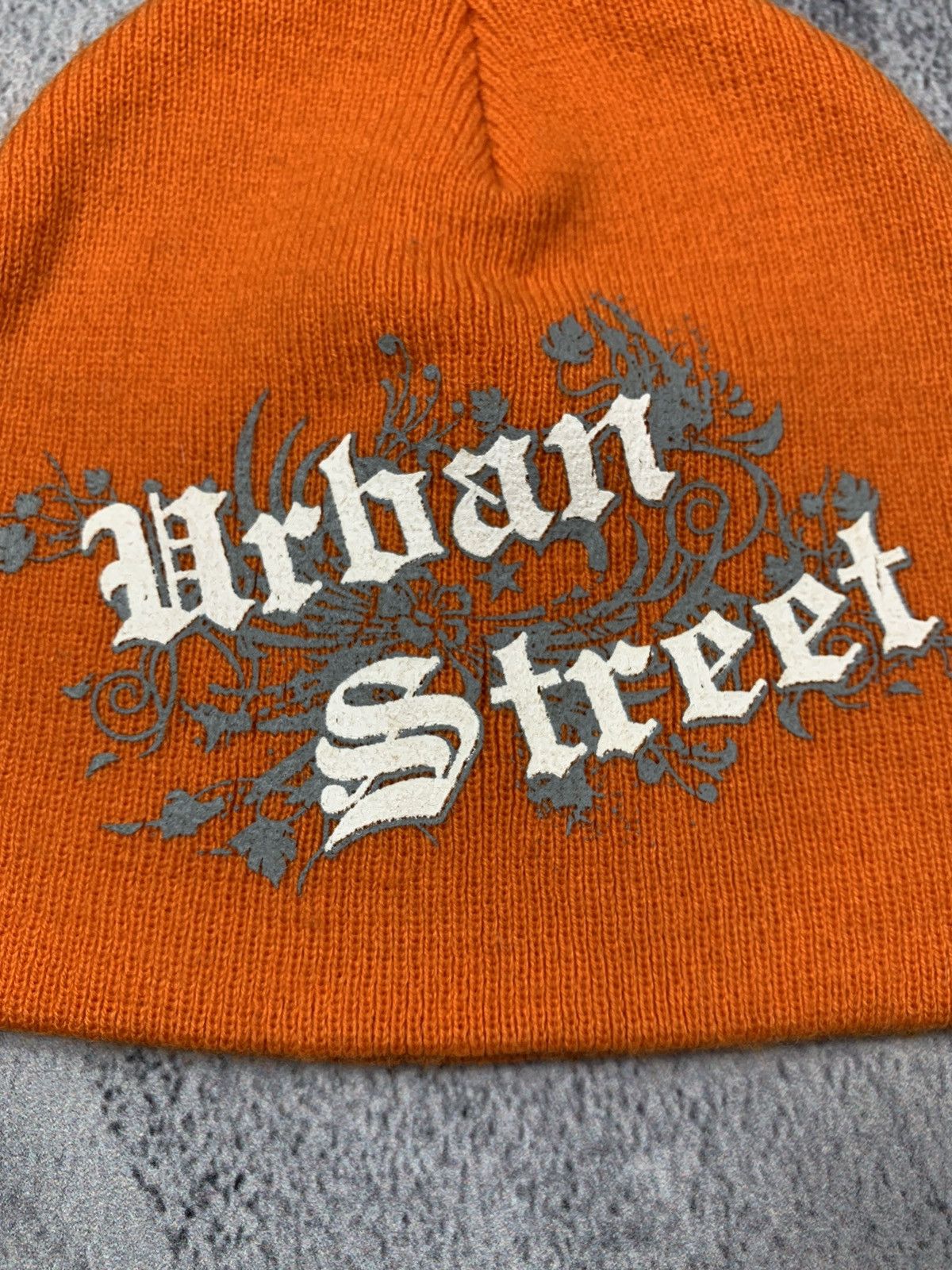 Japanese Brand × Vintage Vintage Y2K style Urban Street beanie hat streetwear 52-54SM Size ONE SIZE - 2 Thumbnail