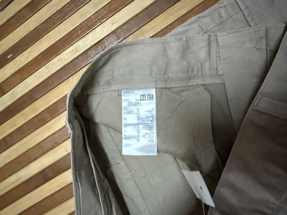 Uniqlo Uniqlo Unisex Cargo Pants Streetwear Multipocket W32X33 Size US 32 / EU 48 - 4 Thumbnail