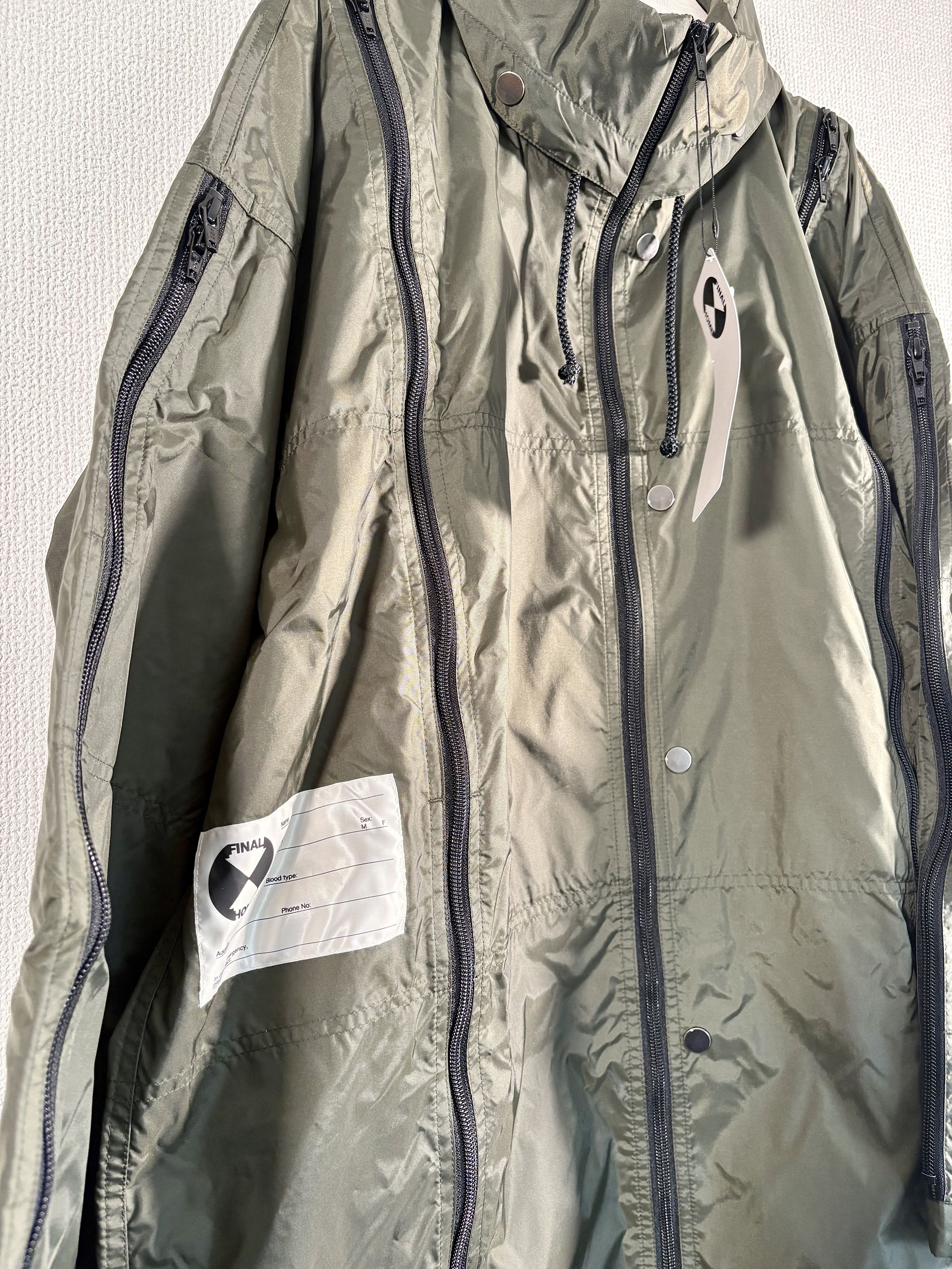Final Home (Deadstock) 1990s FINAL HOME (Issey Miyake) Nylon Jacket Size US S / EU 44-46 / 1 - 2 Thumbnail