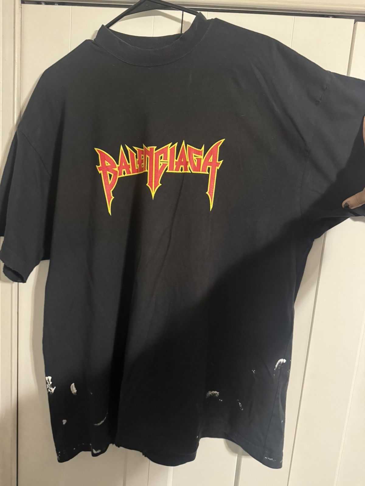 Balenciaga Metal Vintage Oversized T-Shirt