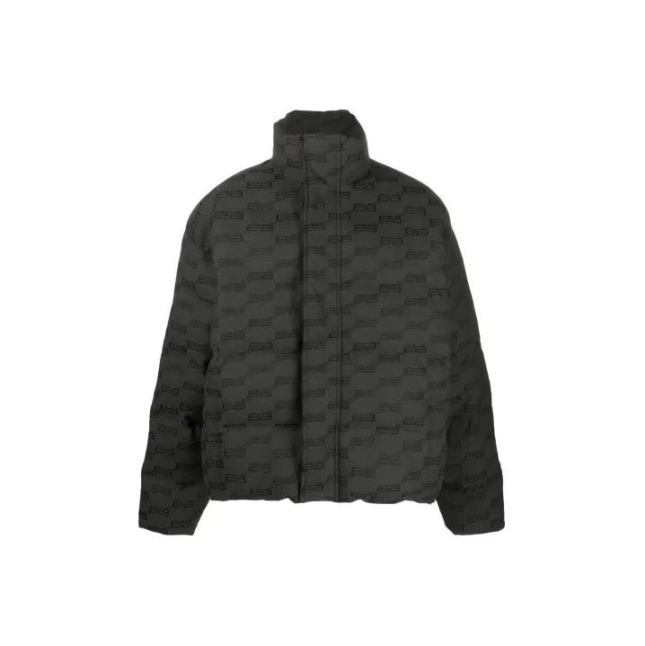 Balenciaga Balenciaga SS22 Logo Print Zipper Jacket Size US L / EU 52-54 / 3 - 1 Thumbnail