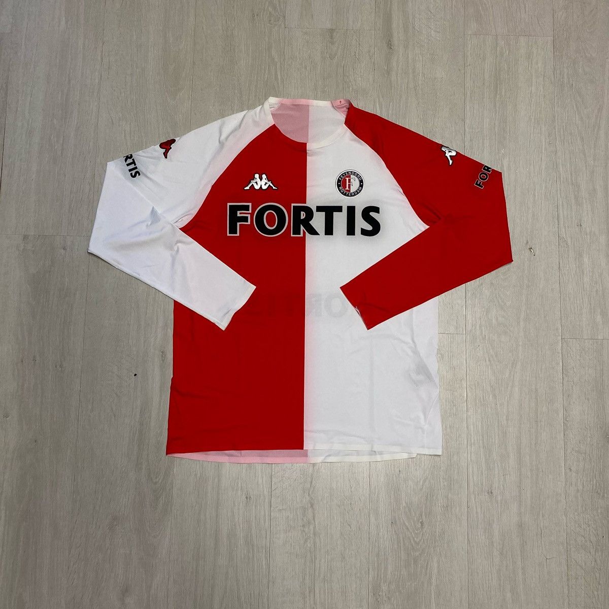 Kappa Kappa Rotterdam Feyenoord longsleeve player issue 2003/2004 Size US XXL / EU 58 / 5 - 1 Thumbnail