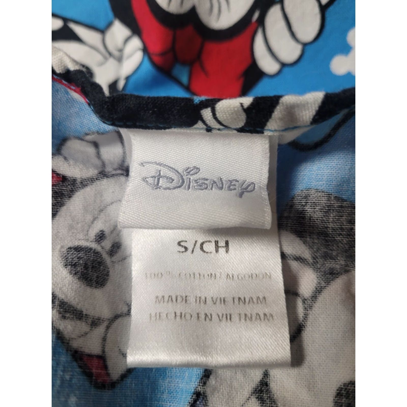 Disney Disney Minnie Mickey Mouse Scrub Top Shirt Size S Women Blue 100% Cotton Size US S / EU 44-46 / 1 - 4 Thumbnail