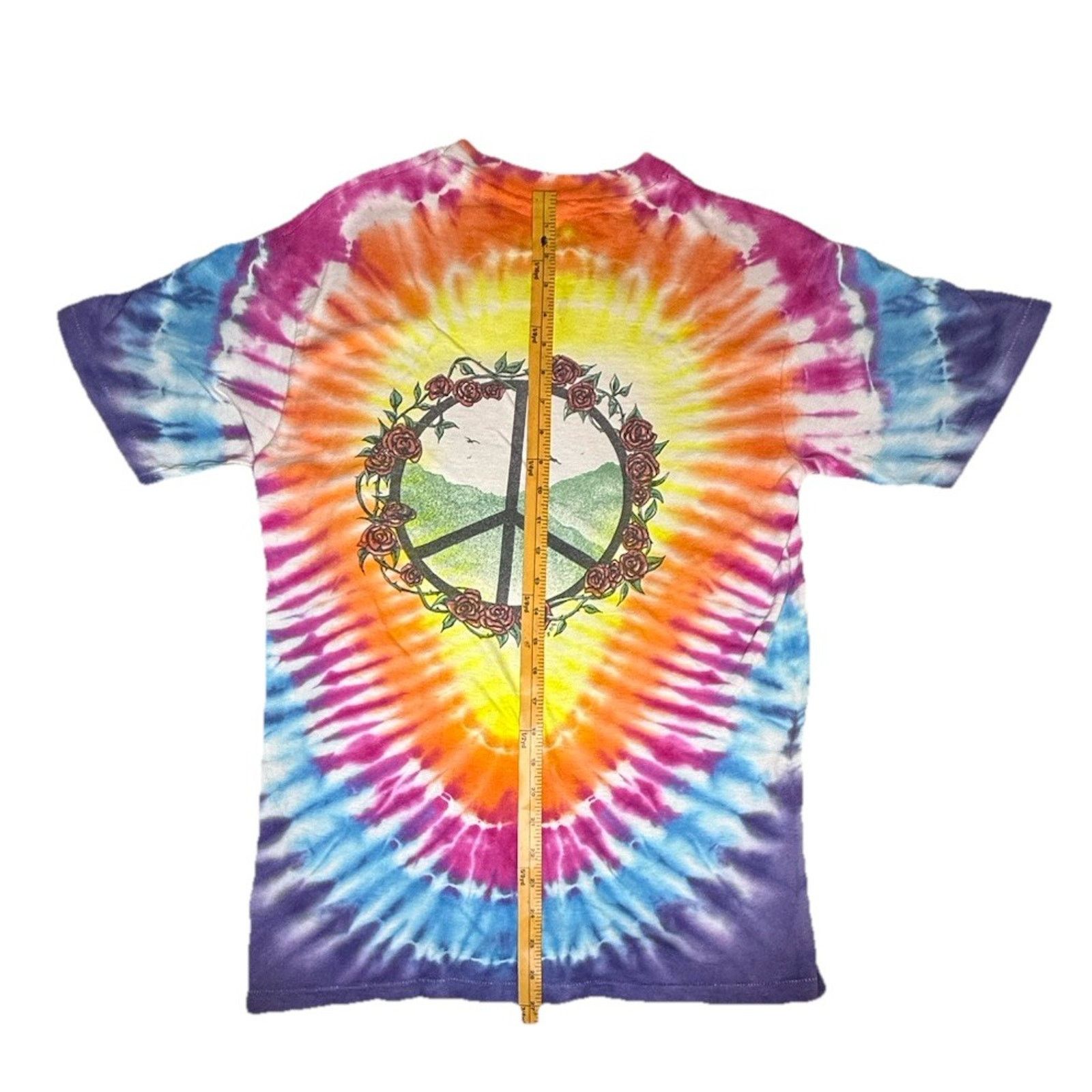 Disney VTG Alice In Wonderland Caterpillar Tie Dye T Shirt Mens M Size US M / EU 48-50 / 2 - 19 Thumbnail