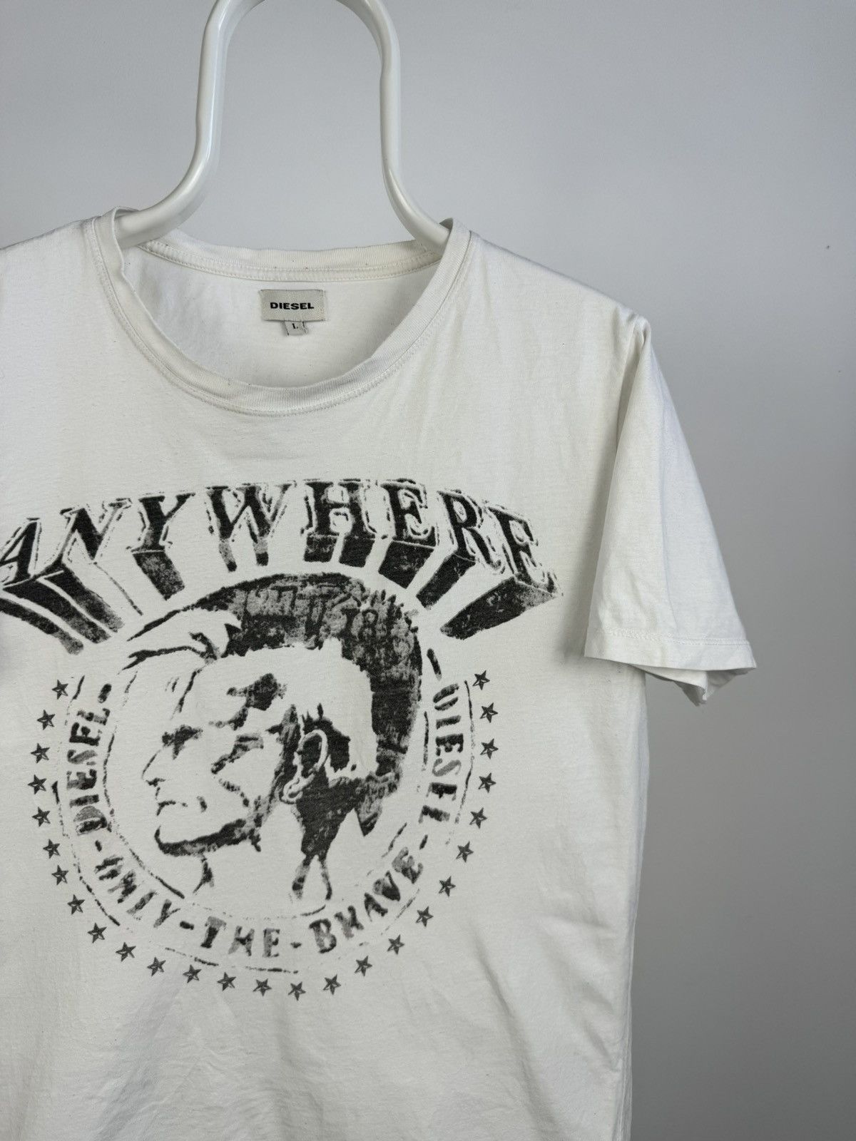 Diesel Diesel Big Logo Tee Size US L / EU 52-54 / 3 - 2 Thumbnail