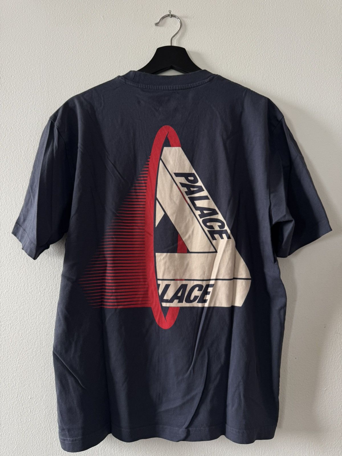Palace FW23 Palace Navy Tri-Void tee Size US L / EU 52-54 / 3 - 3 Thumbnail
