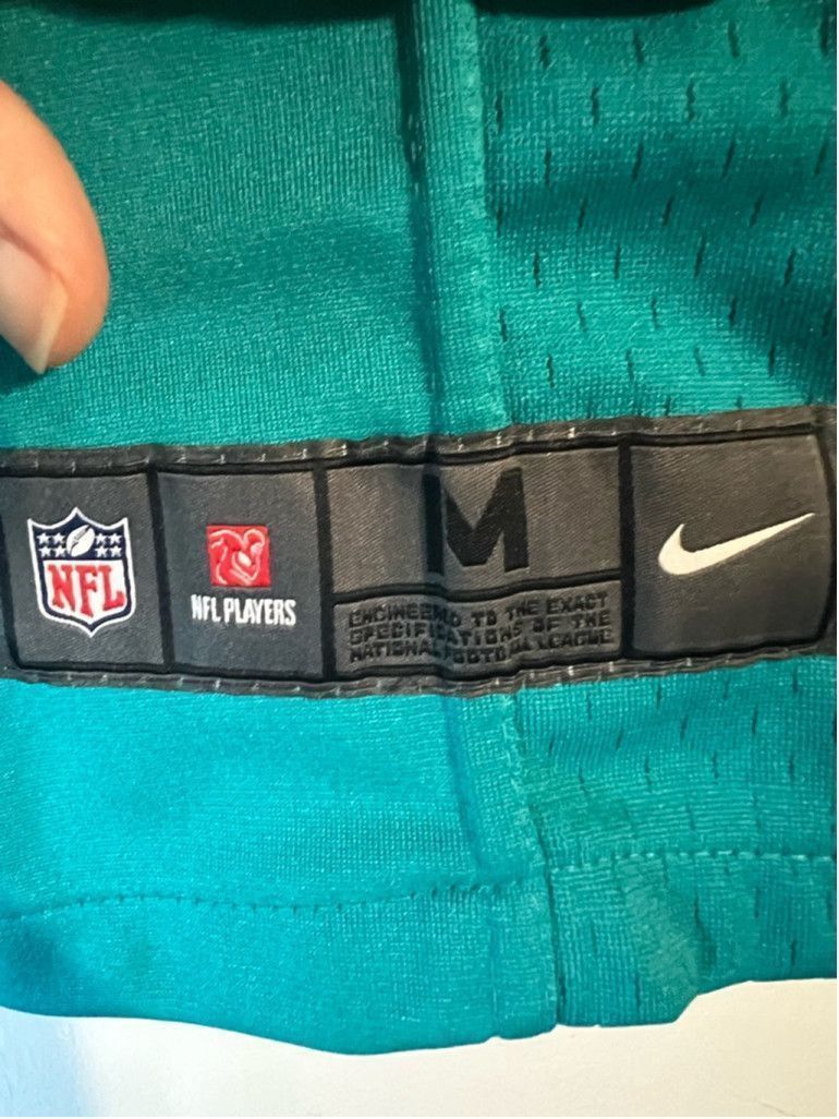 Nike Boys Nike Miami Dolphins Tannehill Jersey Teal Orange Size M Size US M / EU 48-50 / 2 - 2 Thumbnail