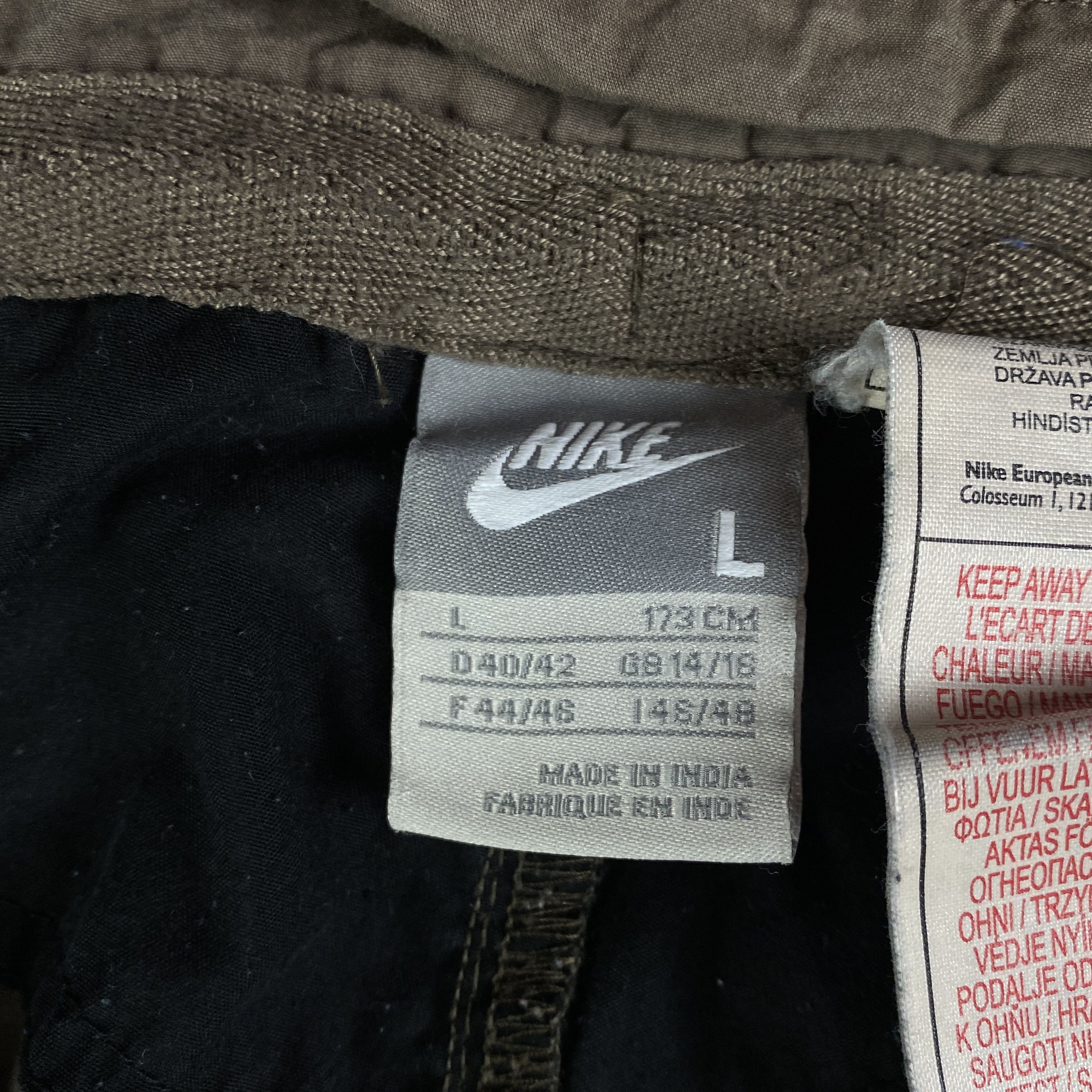 Nike × Vintage Womens Vintage Pants On Ties Nike Size L Cotton Size 30" / US 8 / IT 44 - 5 Thumbnail