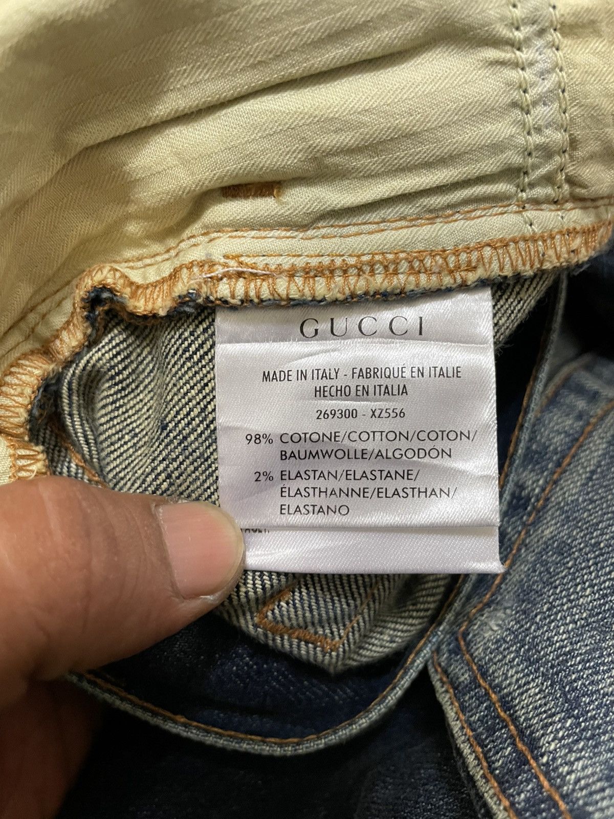 Gucci Gucci Skinny Jeans Size US 37 - 13 Thumbnail