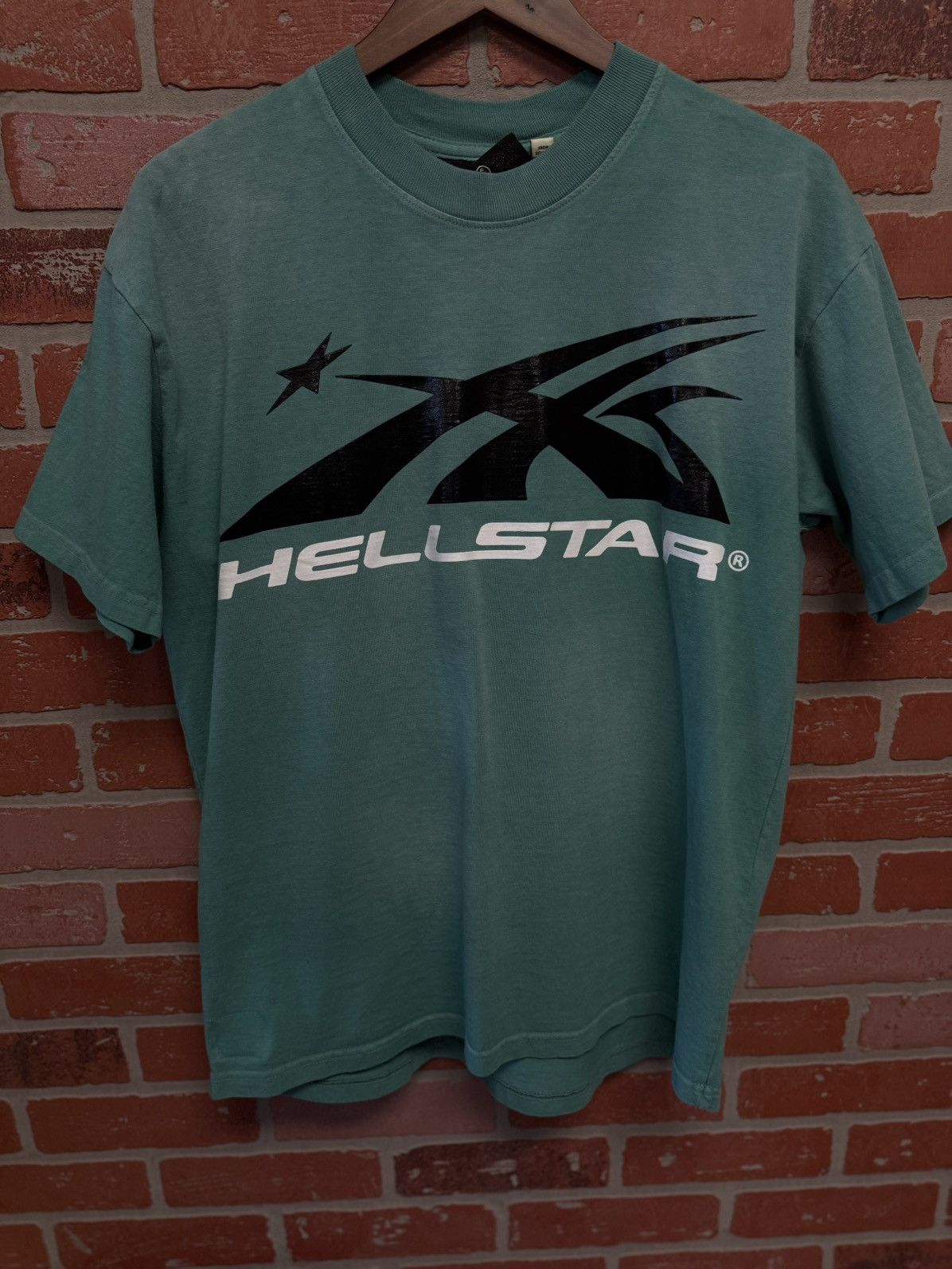HELLSTAR Hellstar Green Logo Tee Shirt 100% Authentic Size S Size US S / EU 44-46 / 1 - 1 Thumbnail