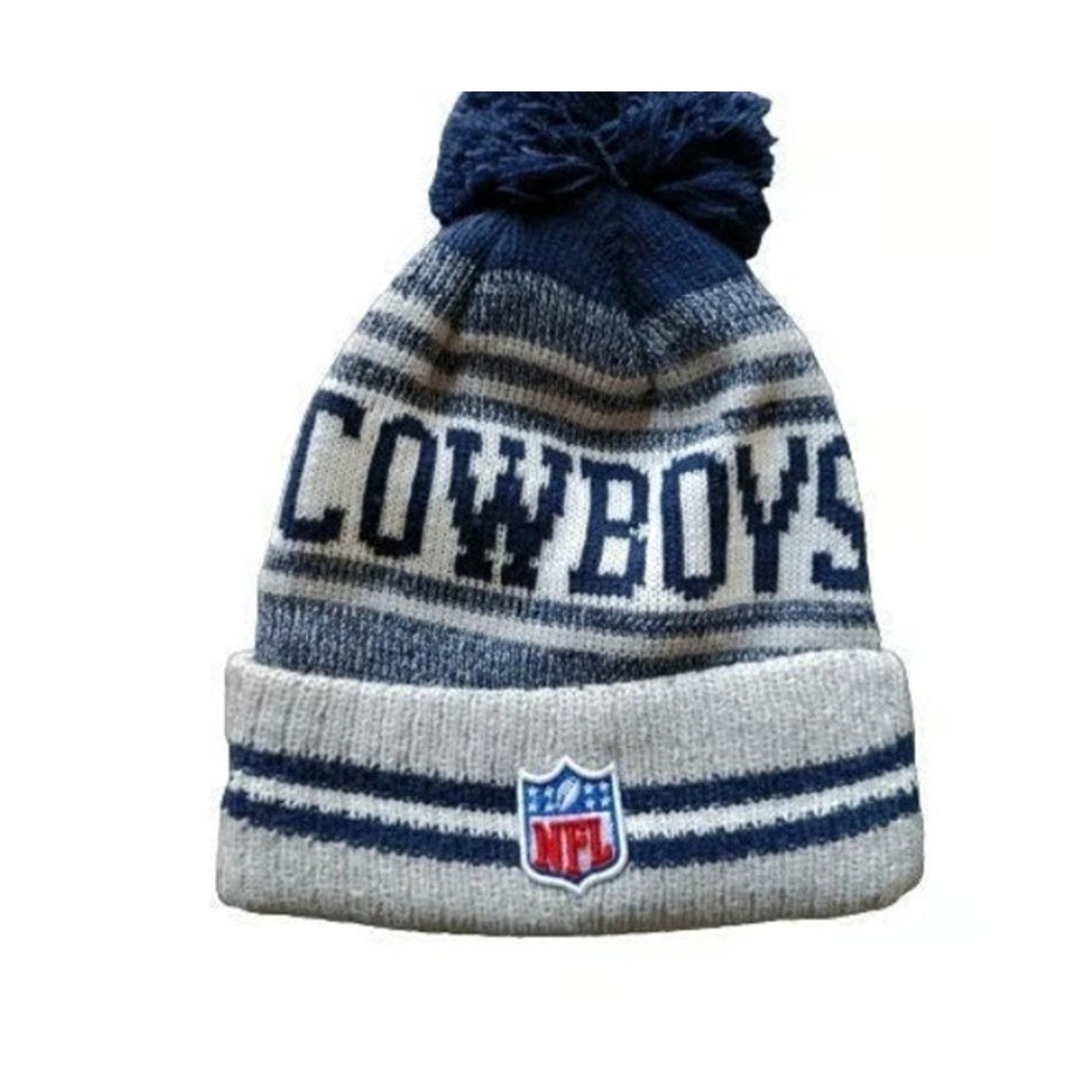 Other NWT Dallas Cowboys Sports Knit Pom Beanie Fleece Lining OSFA Size ONE SIZE - 4 Thumbnail