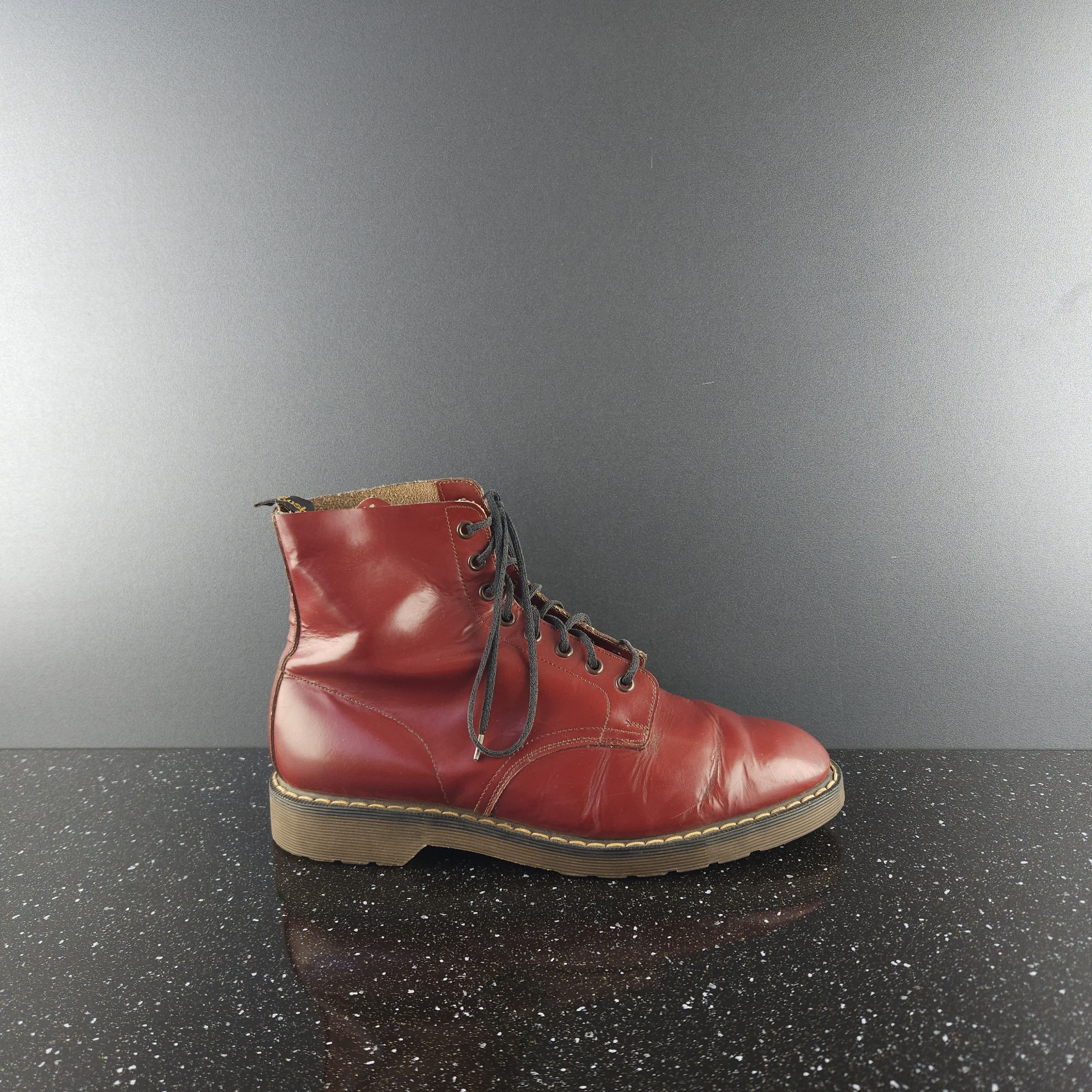 image of Dr Martens Vintage 70-80 Dr. Martens Red Boots, Men's (Size 10)