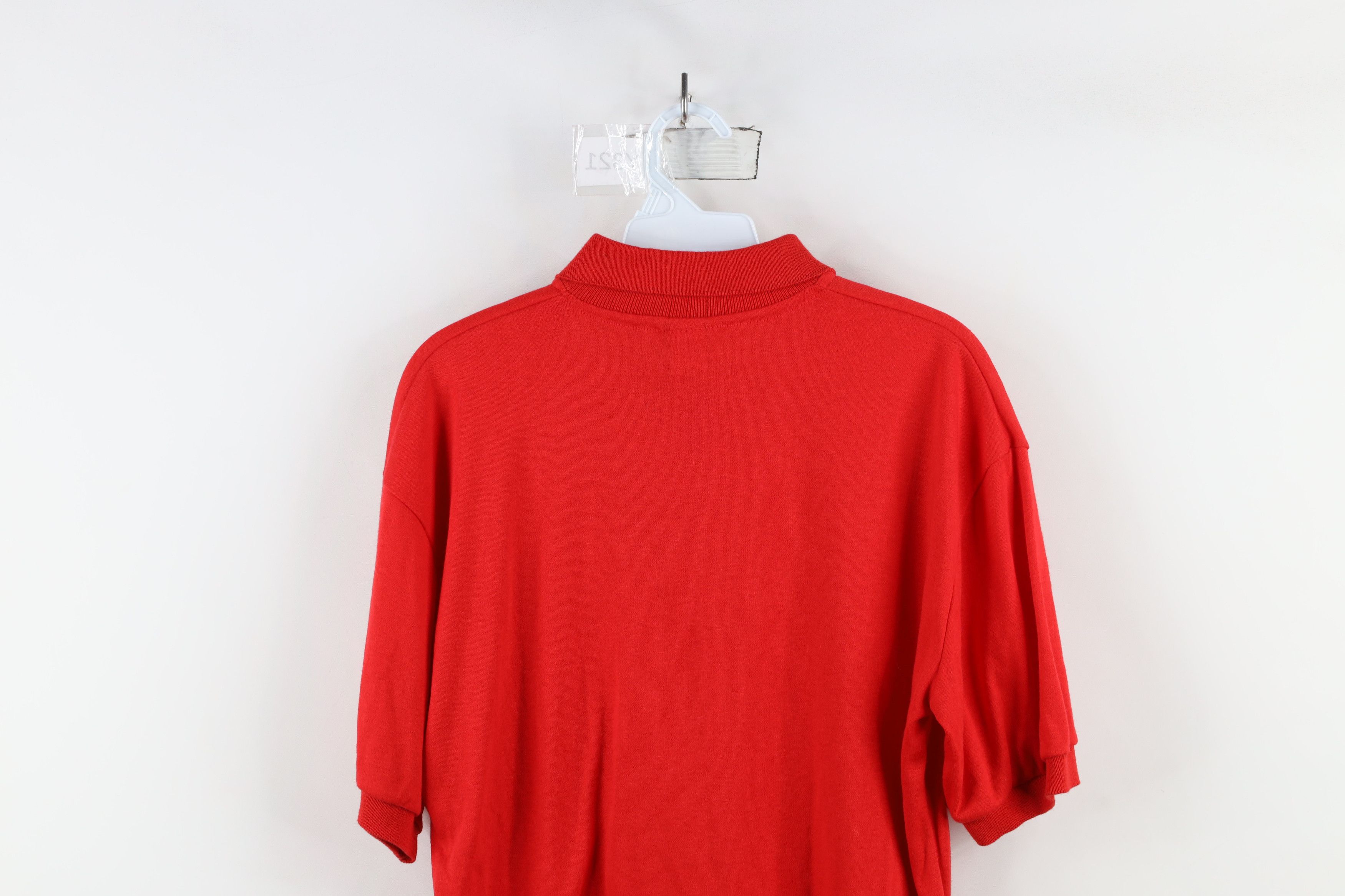 Vintage Vintage 80s 90s Streetwear Collared Golf Polo Shirt Red USA Size US M / EU 48-50 / 2 - 14 Thumbnail