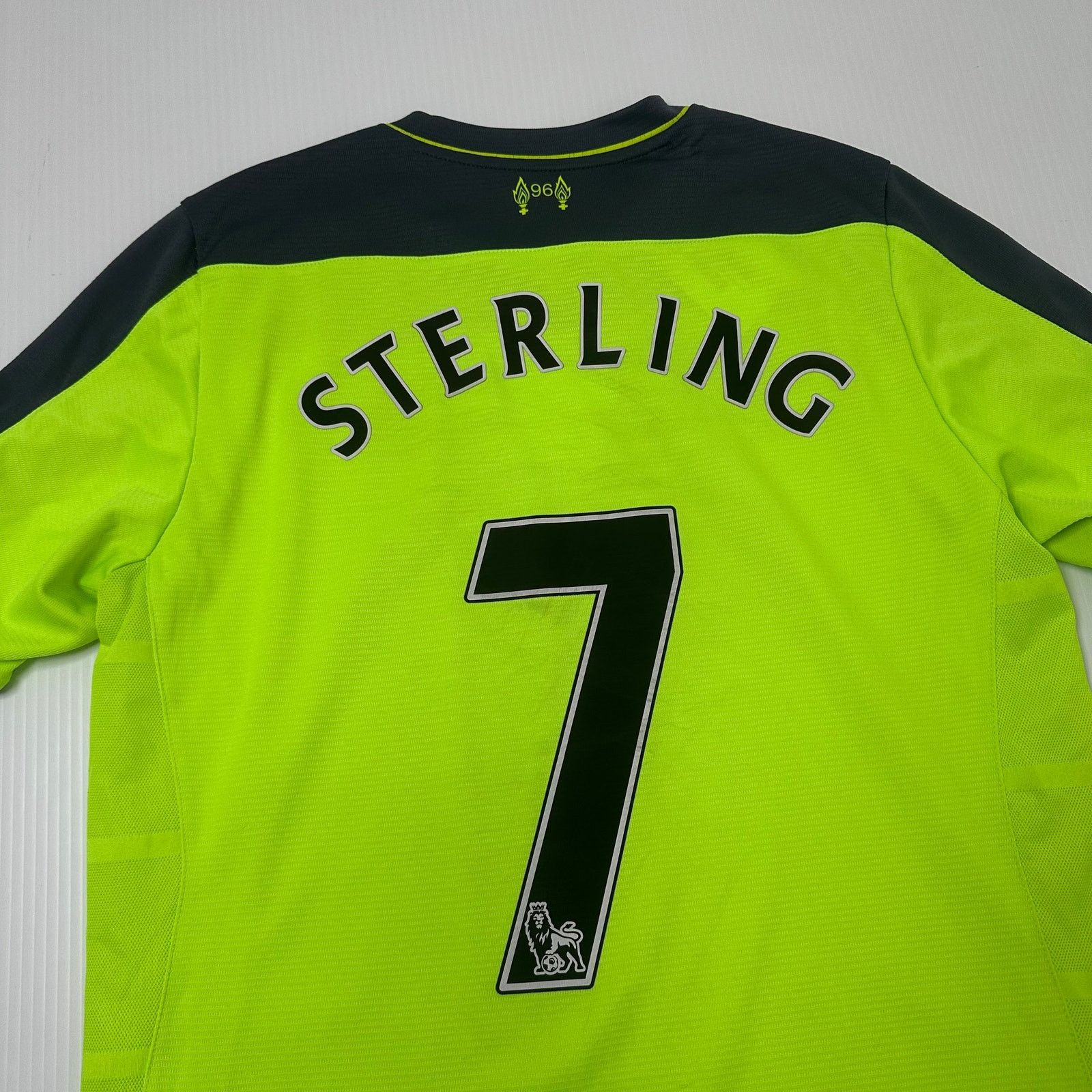 New Balance 2016-17 New Balance Liverpool FC Sterling #7 Third Kit S Size US S / EU 44-46 / 1 - 4 Thumbnail