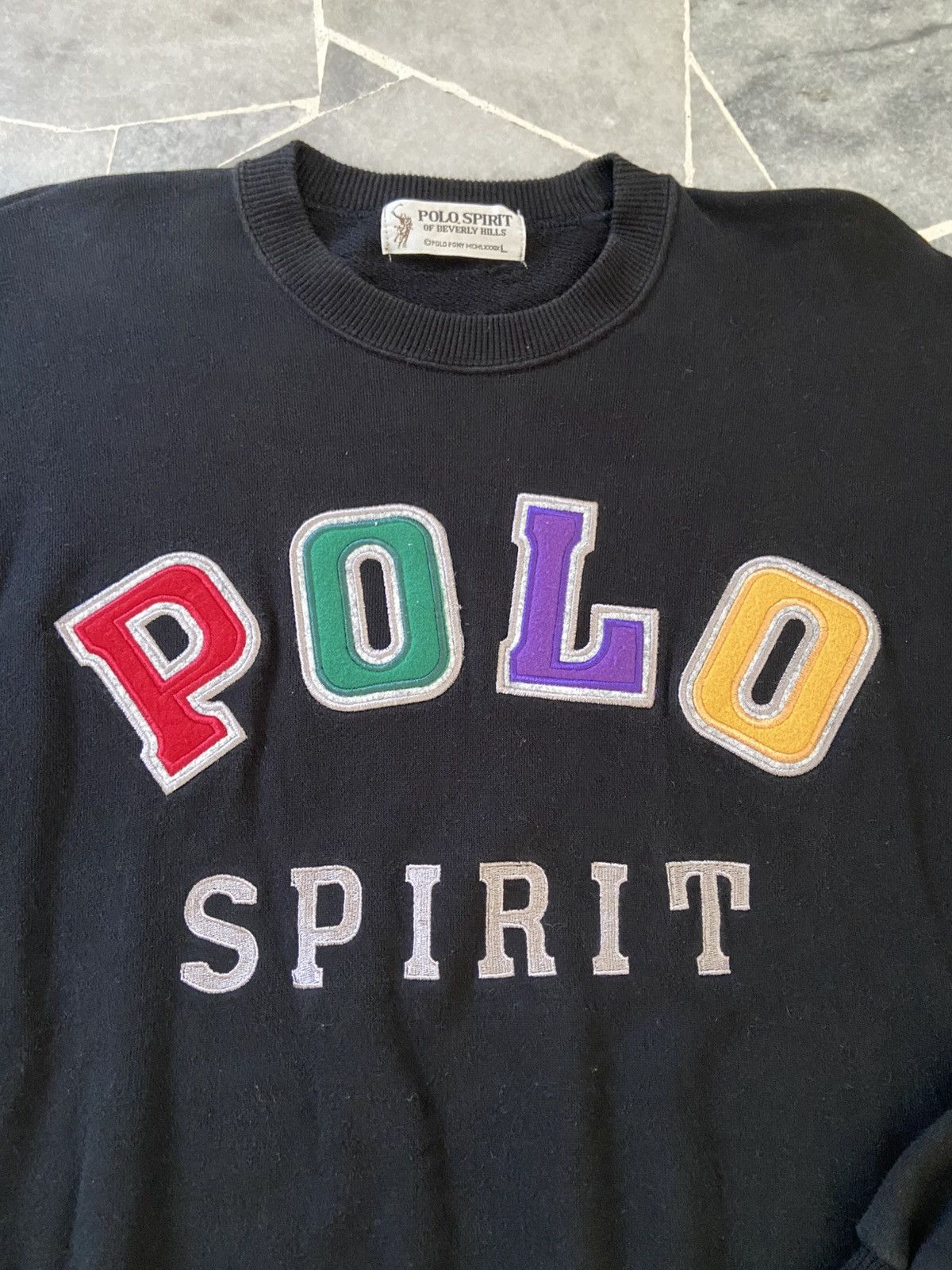 Polo Ralph Lauren Polo Spirit Big Logo Sweater Size US M / EU 48-50 / 2 - 4 Thumbnail